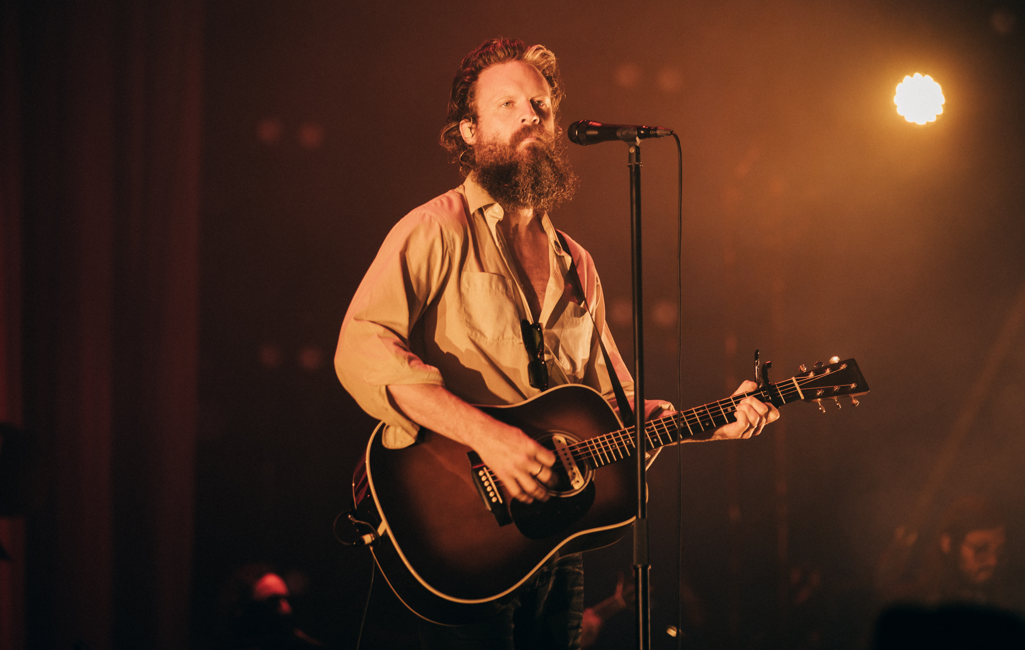 Father John Misty live at Glastonbury 2025, photo by Derek Bremner