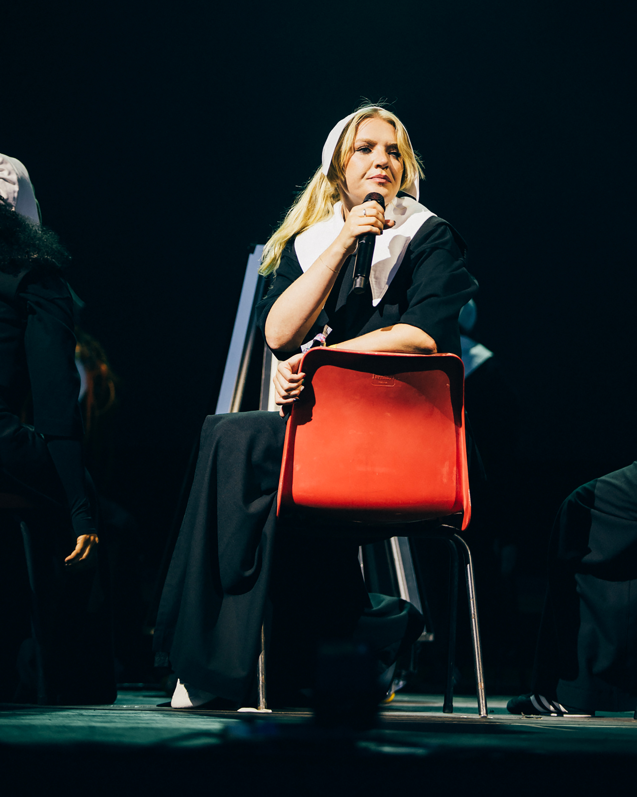 Self Esteem live at Glastonbury 2025, photo by Derek Bremner