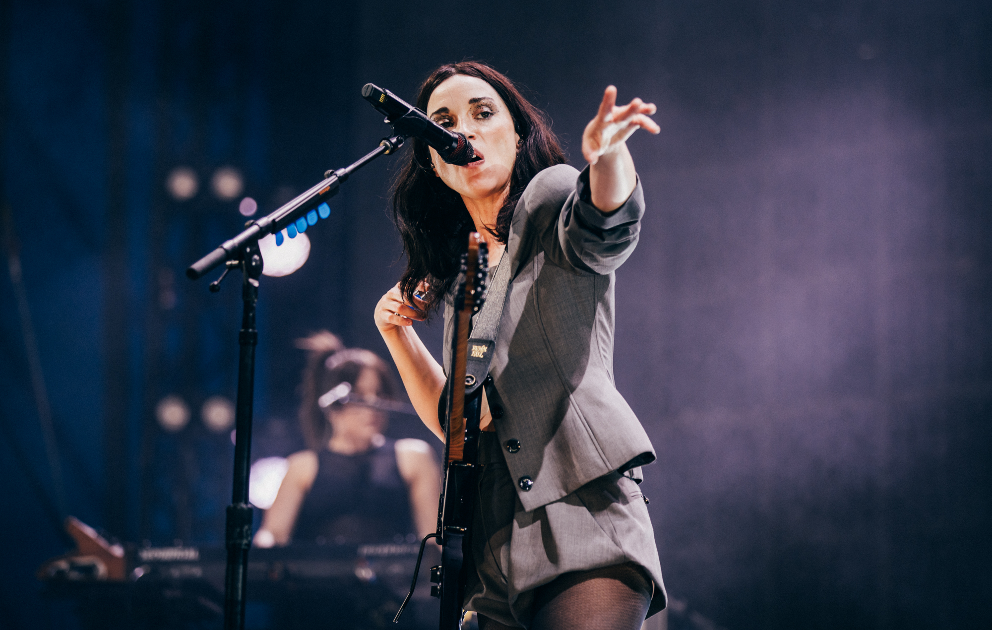 St. Vincent live at Glastonbury 2025, photo by Derek Bremner