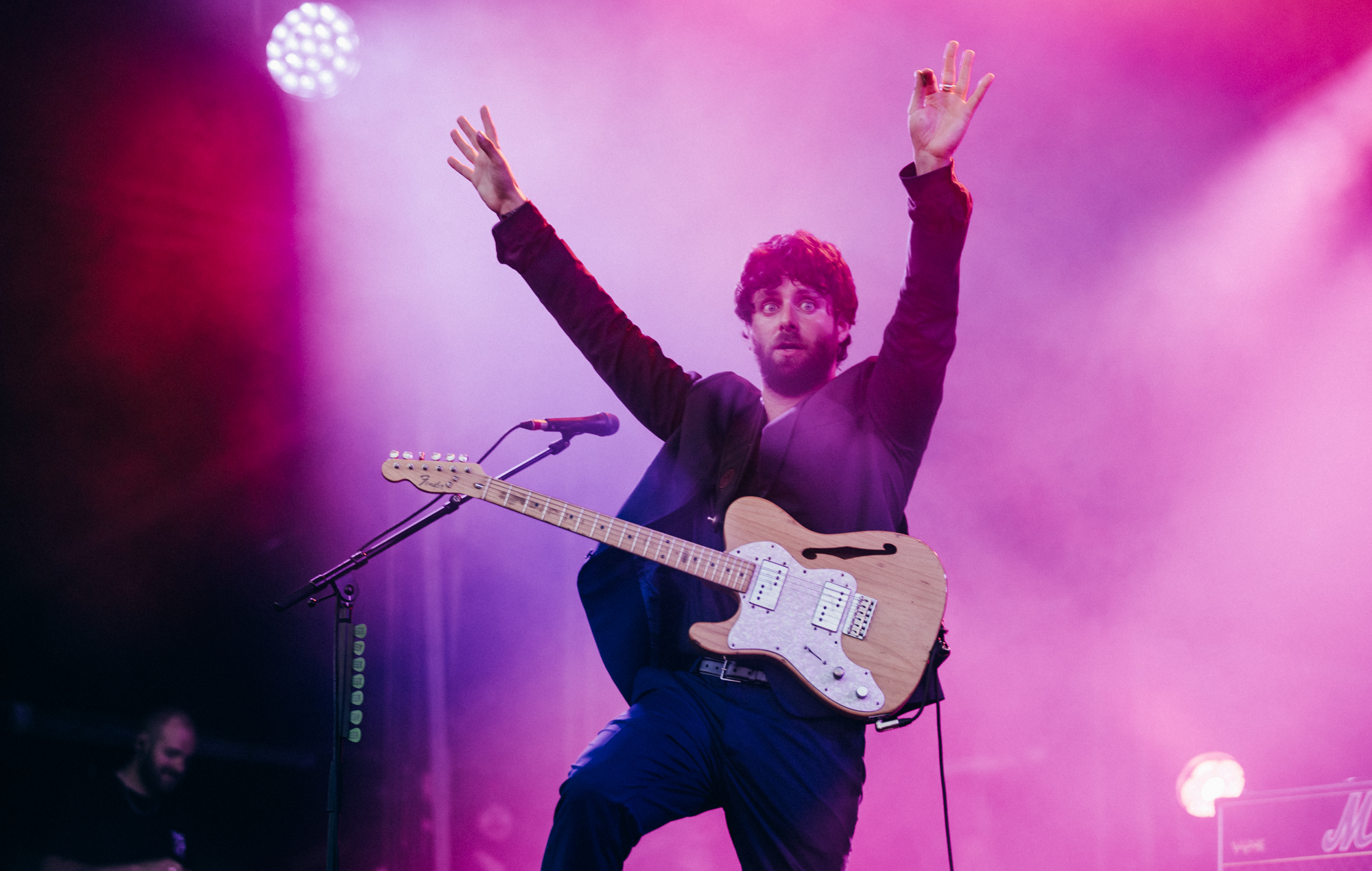 The Maccabees live at Glastonbury 2025, photo by Derek Bremner