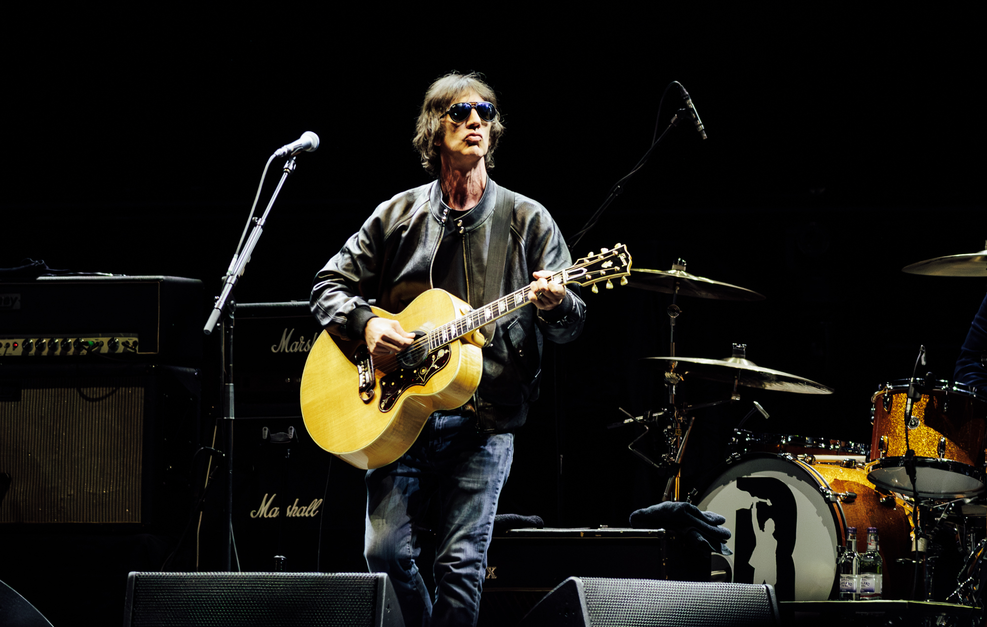 Richard Ashcroft supporting Oasis at Cardiff Principality Stadium on Friday July 4, 2025. Credit: Andy Ford for NME
