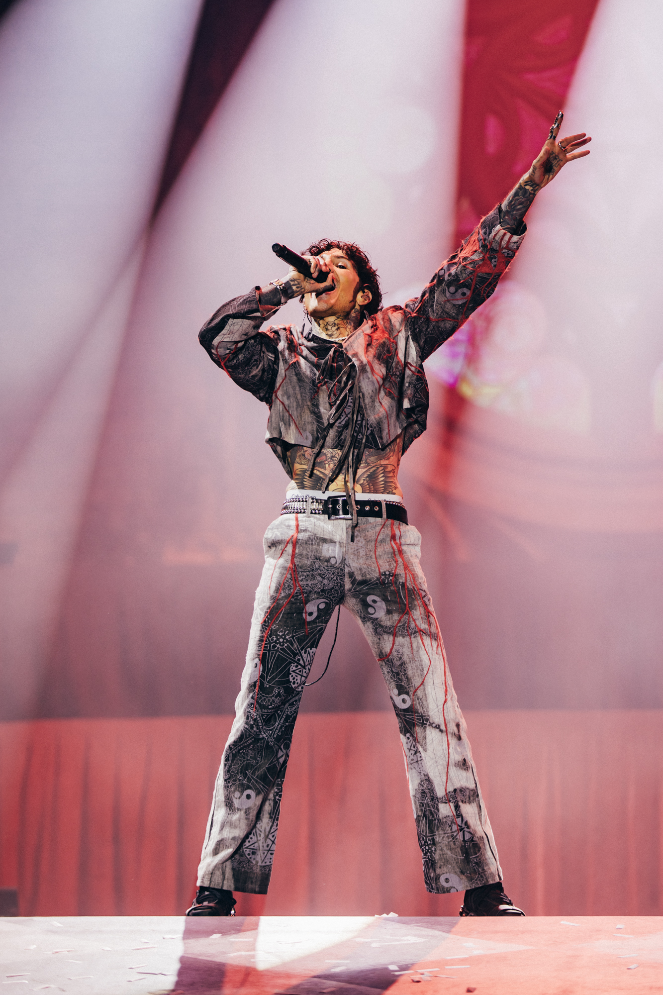 Bring Me The Horizon live at Reading 2025. Credit: Derek Bremner for NME