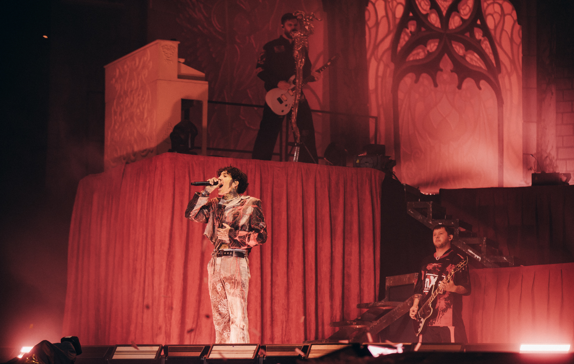 Bring Me The Horizon live at Reading 2025. Credit: Derek Bremner for NME