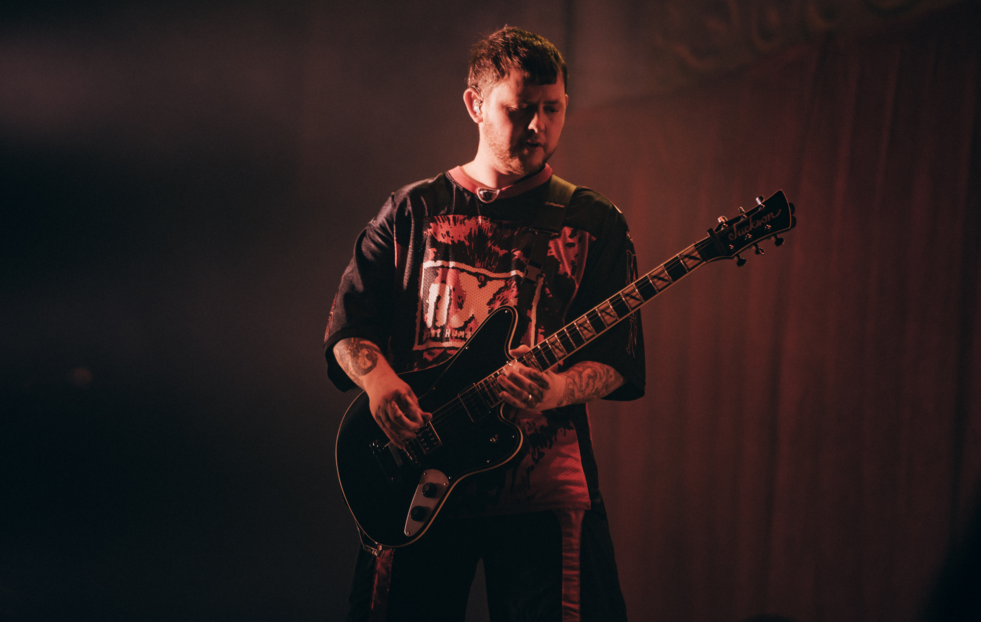 Bring Me The Horizon live at Reading 2025. Credit: Derek Bremner for NME