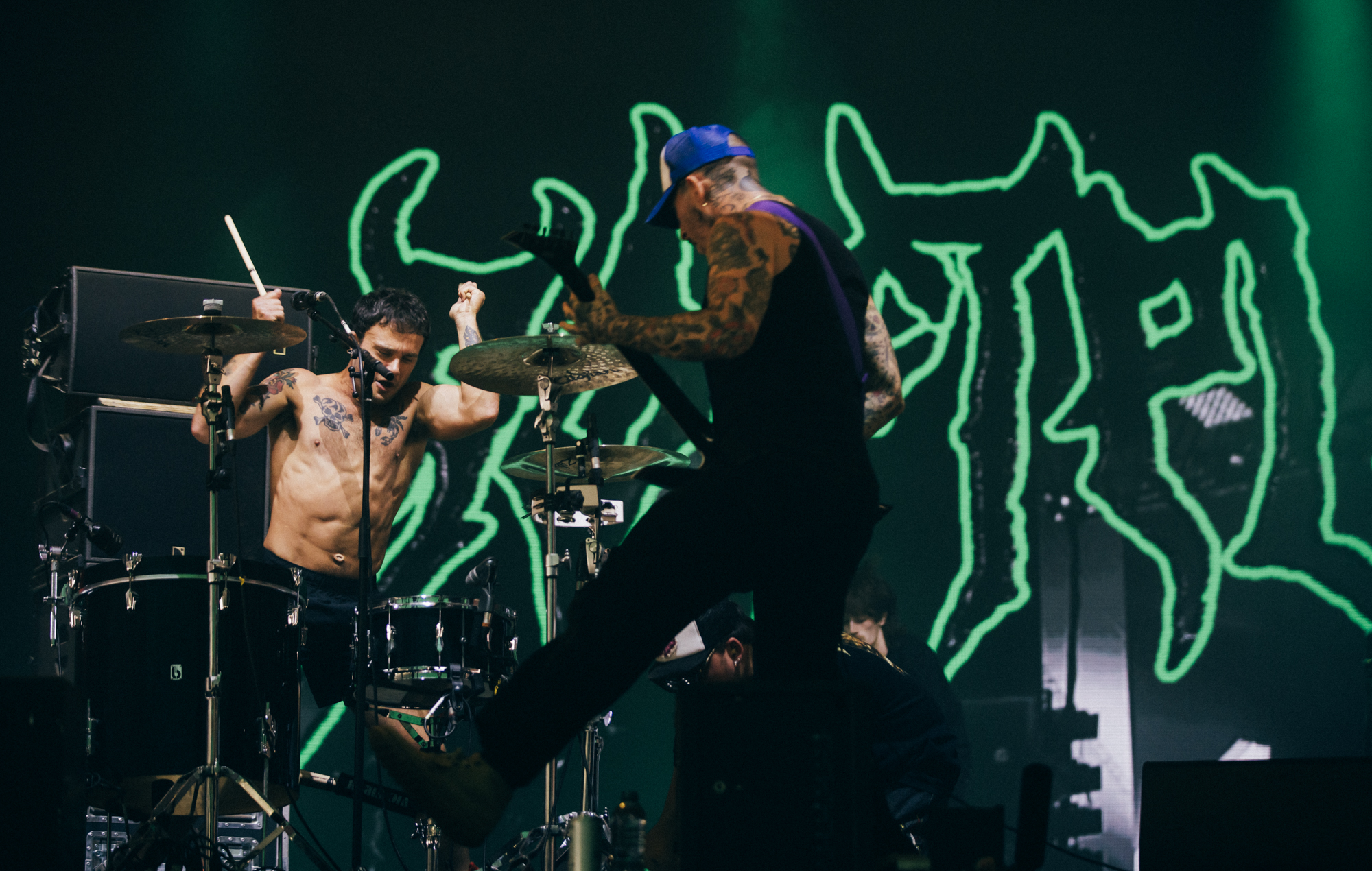 Soft Play live at Reading 2025. Credit: Derek Bremner for NME