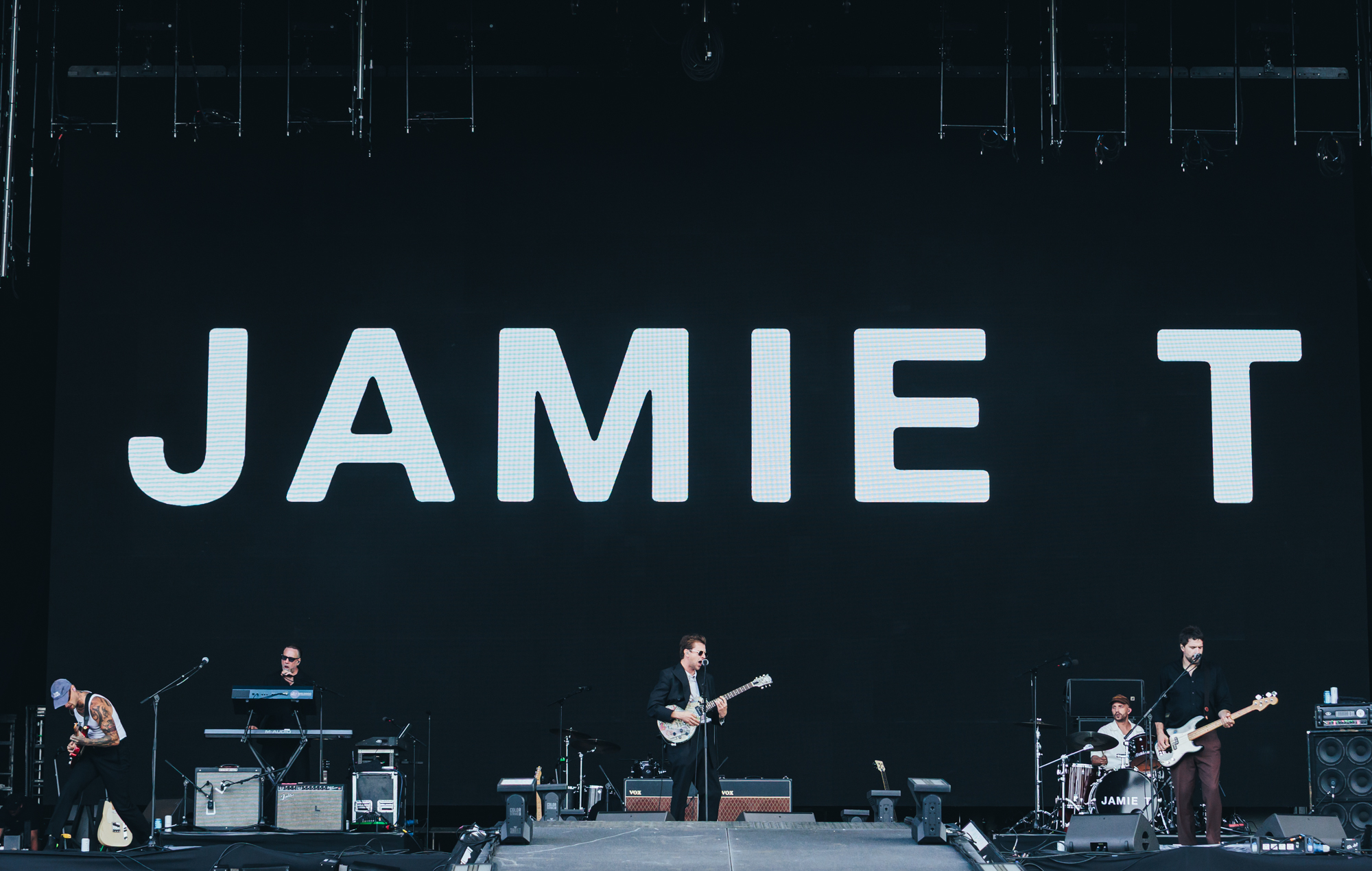 Jamie T live at Reading 2026. Credit: Andy Ford for NME