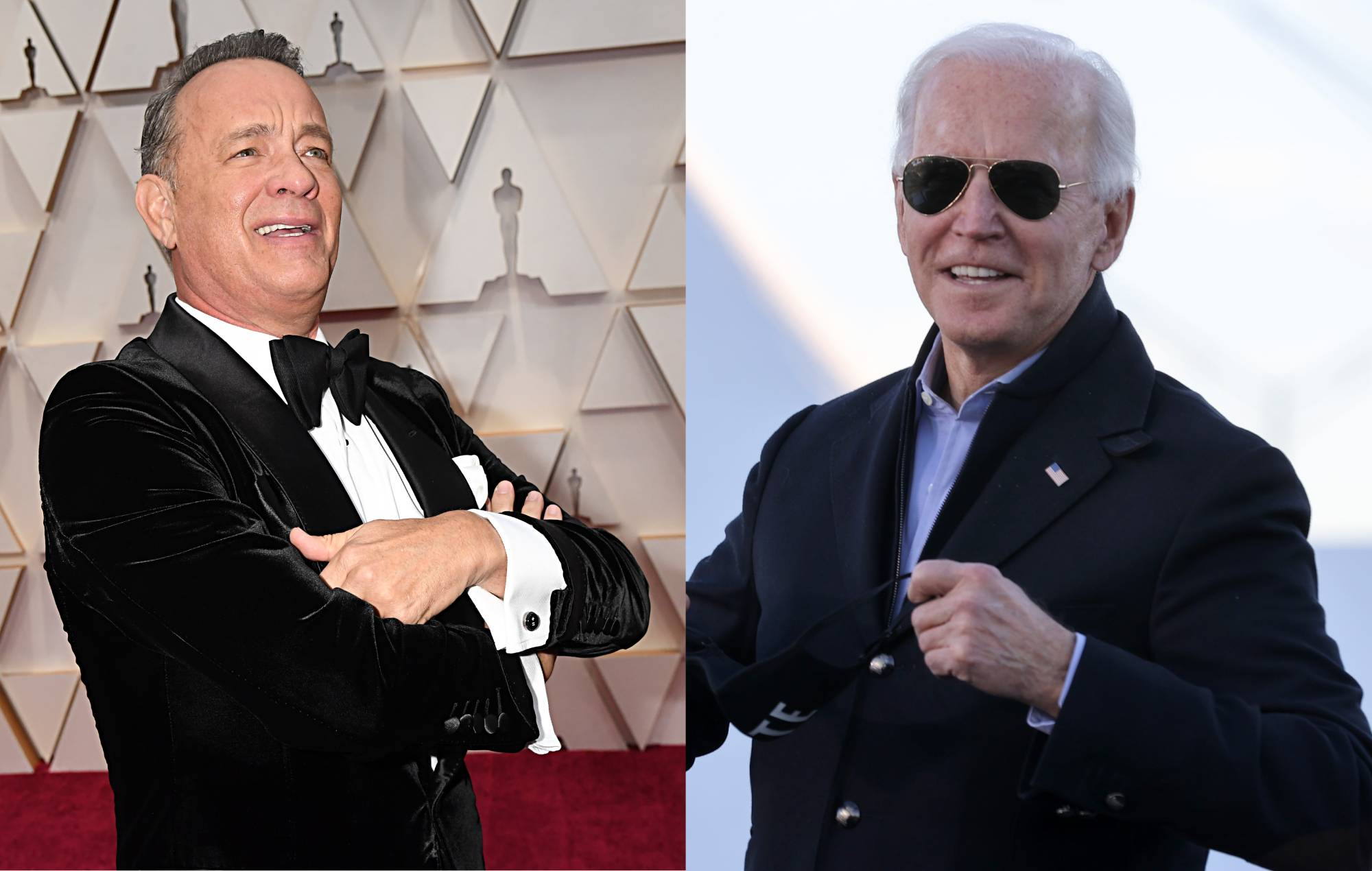 Tom Hanks / Joe Biden