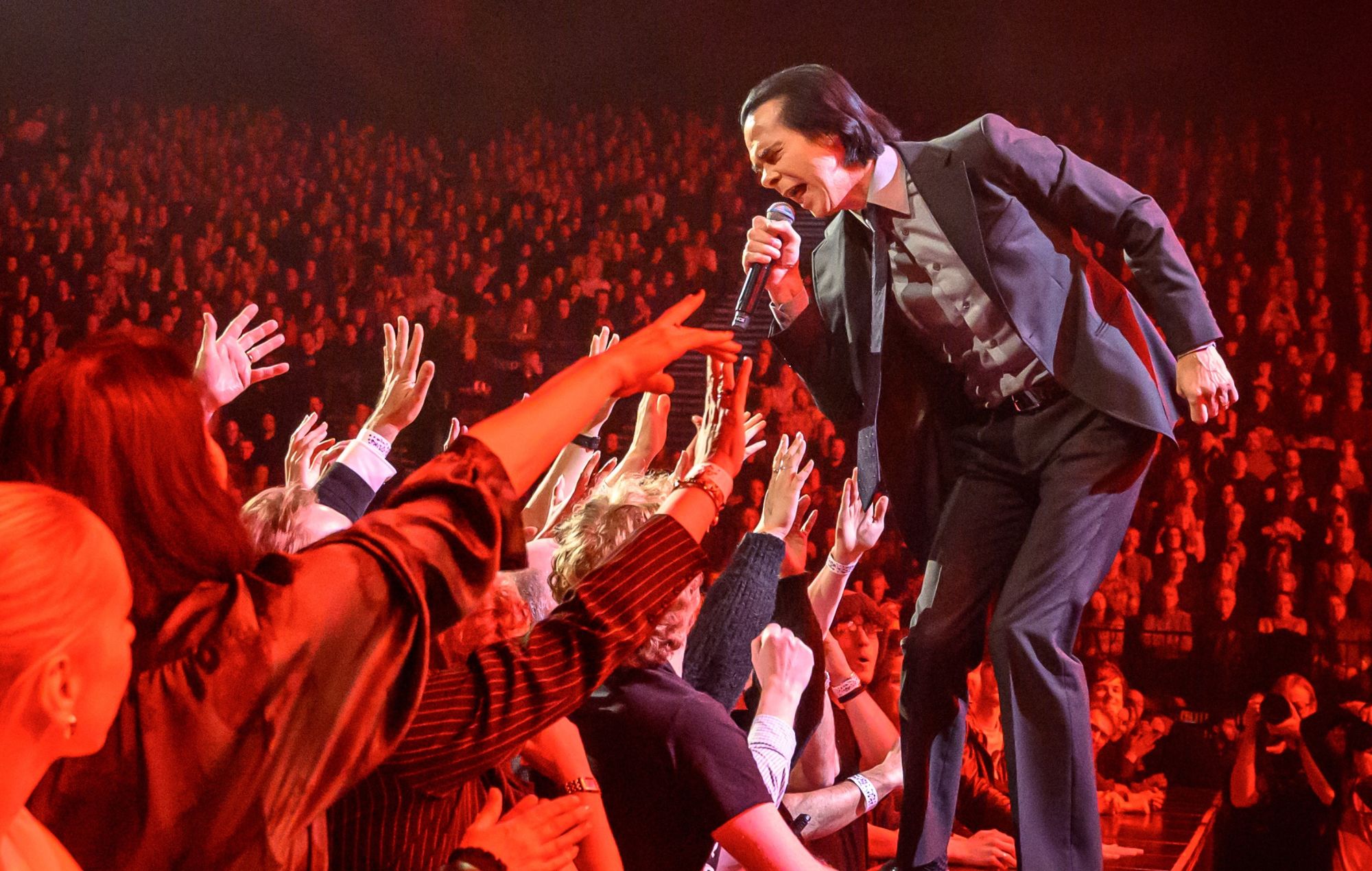 Nick Cave and The Bad Seeds perform in 2024