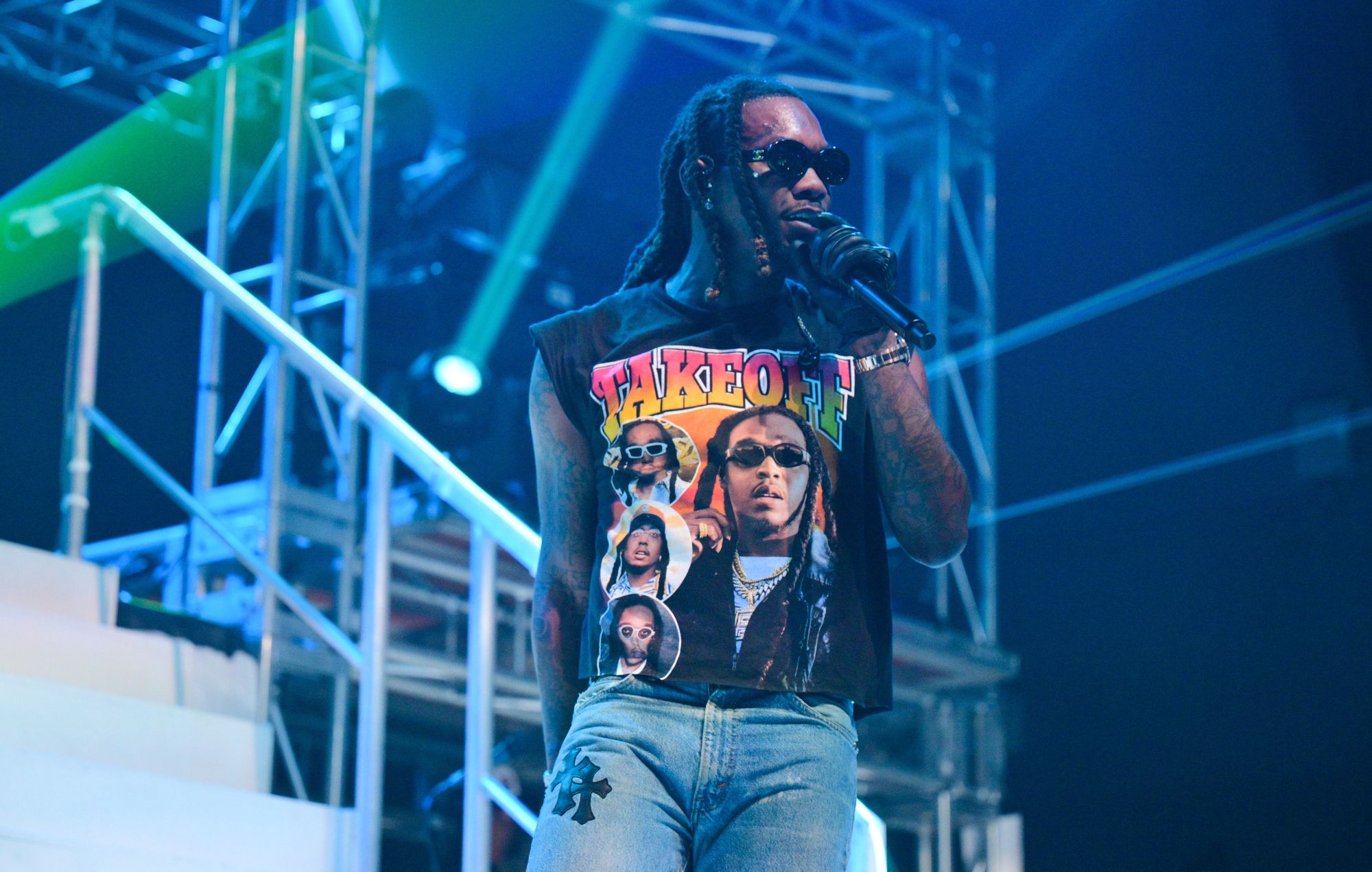 Offset performs during Offset Set It Off Tour