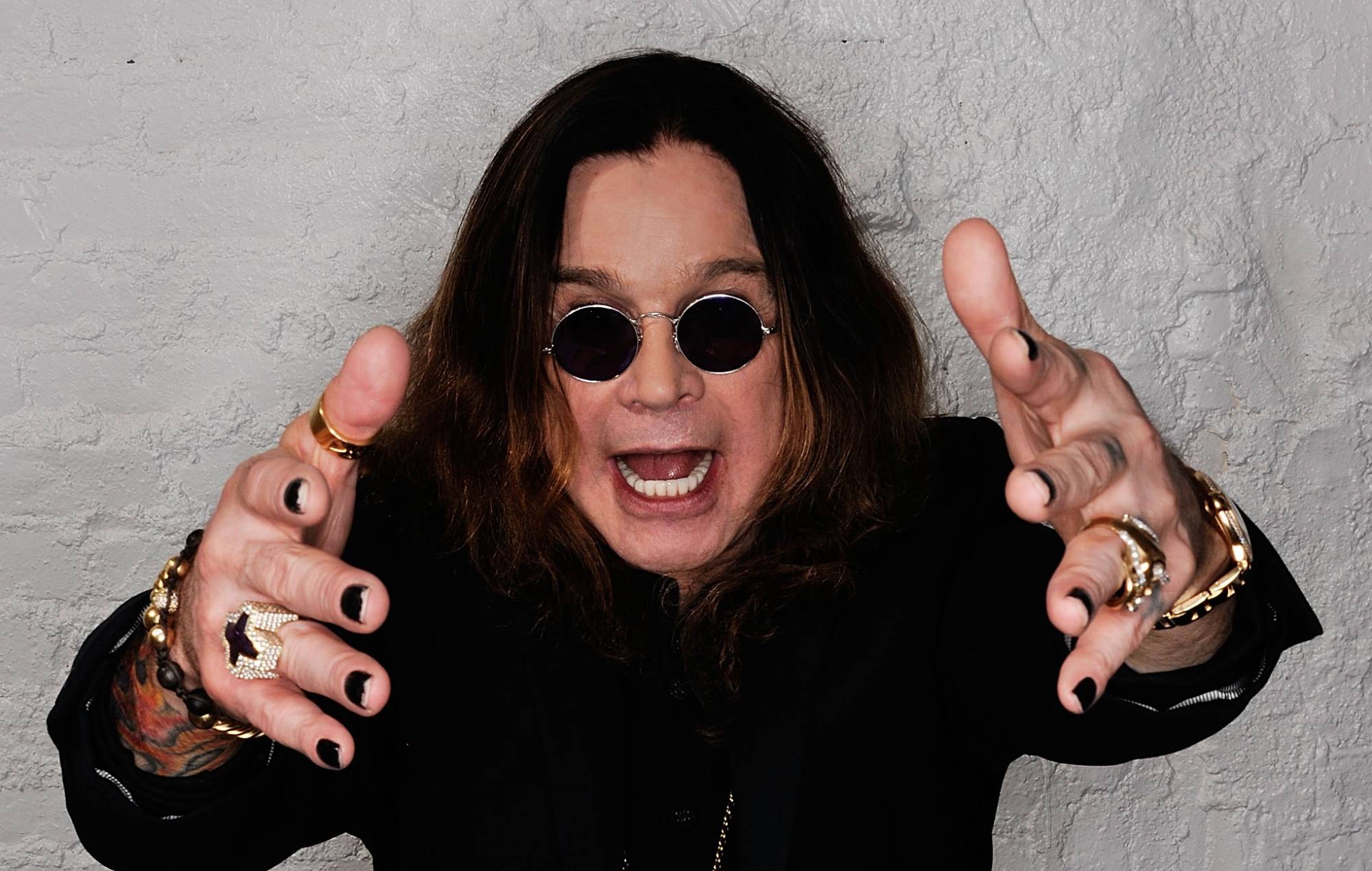 Ozzy Osbourne visits the Tribeca Film Festival 2011 portrait studio on April 25, 2011 in New York City. (Photo by Larry Busacca/Getty Images for Tribeca Film Festival)