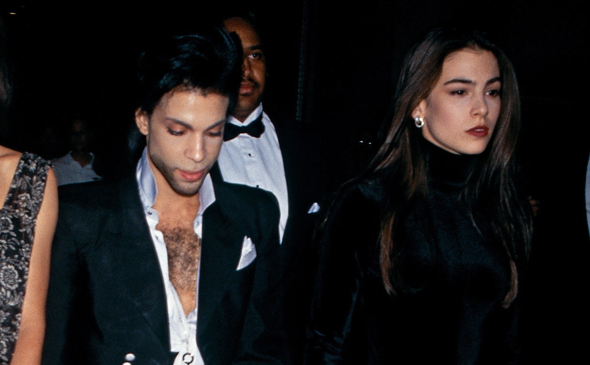 Prince and Apollonia Kotero arrive at the 1991 ASCAP Awards. Credit - Frank Trapper/Corbis via Getty Images