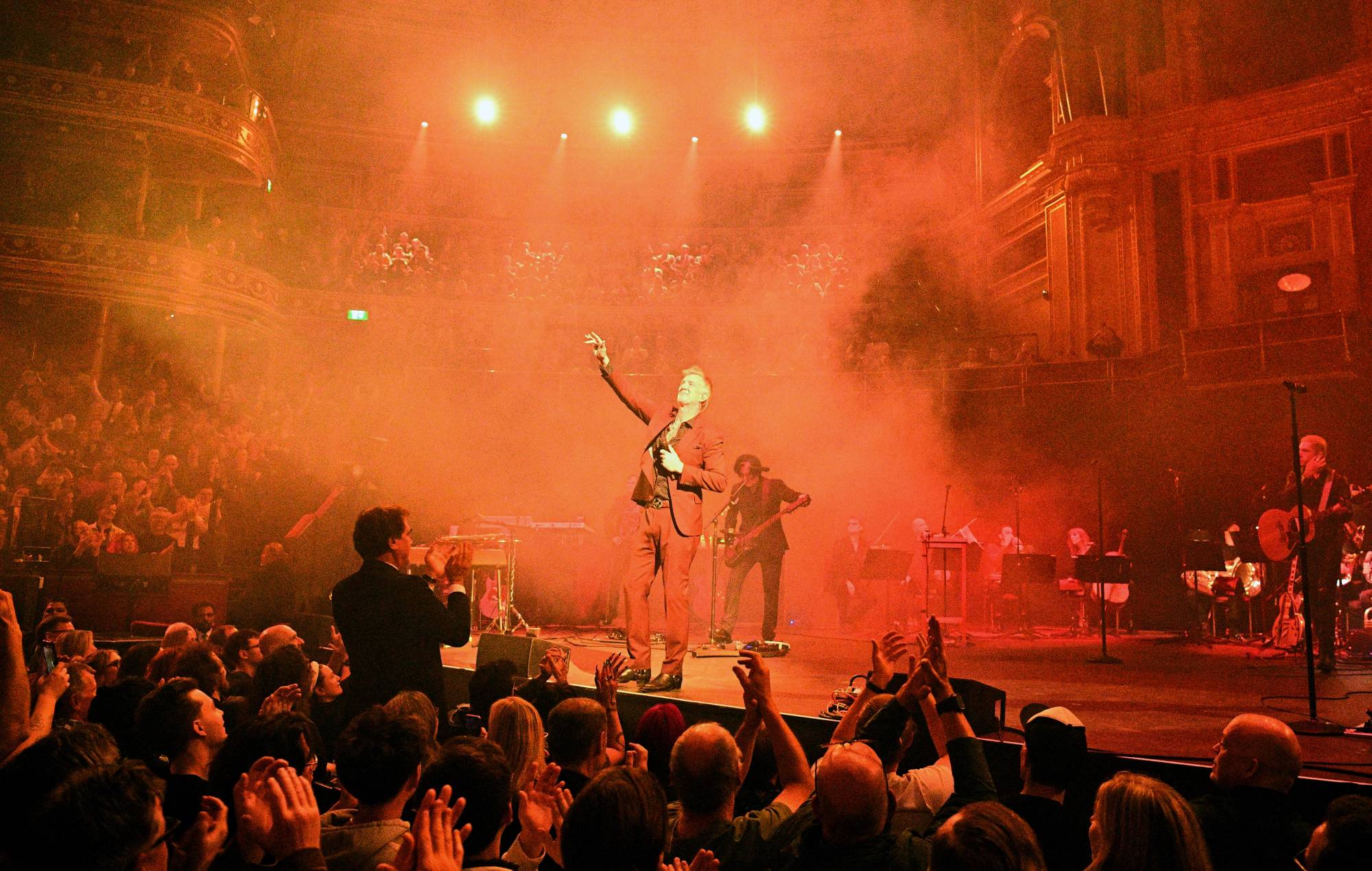 Queens of the Stone Age's "The Catacombs Tour" at the Royal Albert Hall on October 29, 2025 in London, England. (Photo by Gus Stewart/Redferns)