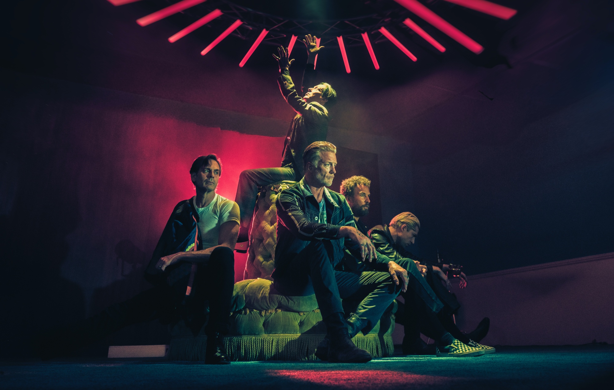 Queens Of The Stone Age press photograph, by Andreas Neumann