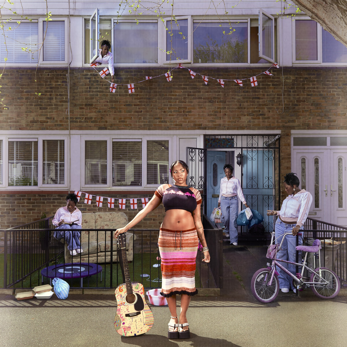 Rachel Chinouriri ‘What A Devastating Turn Of Events’ album artwork, photo by press