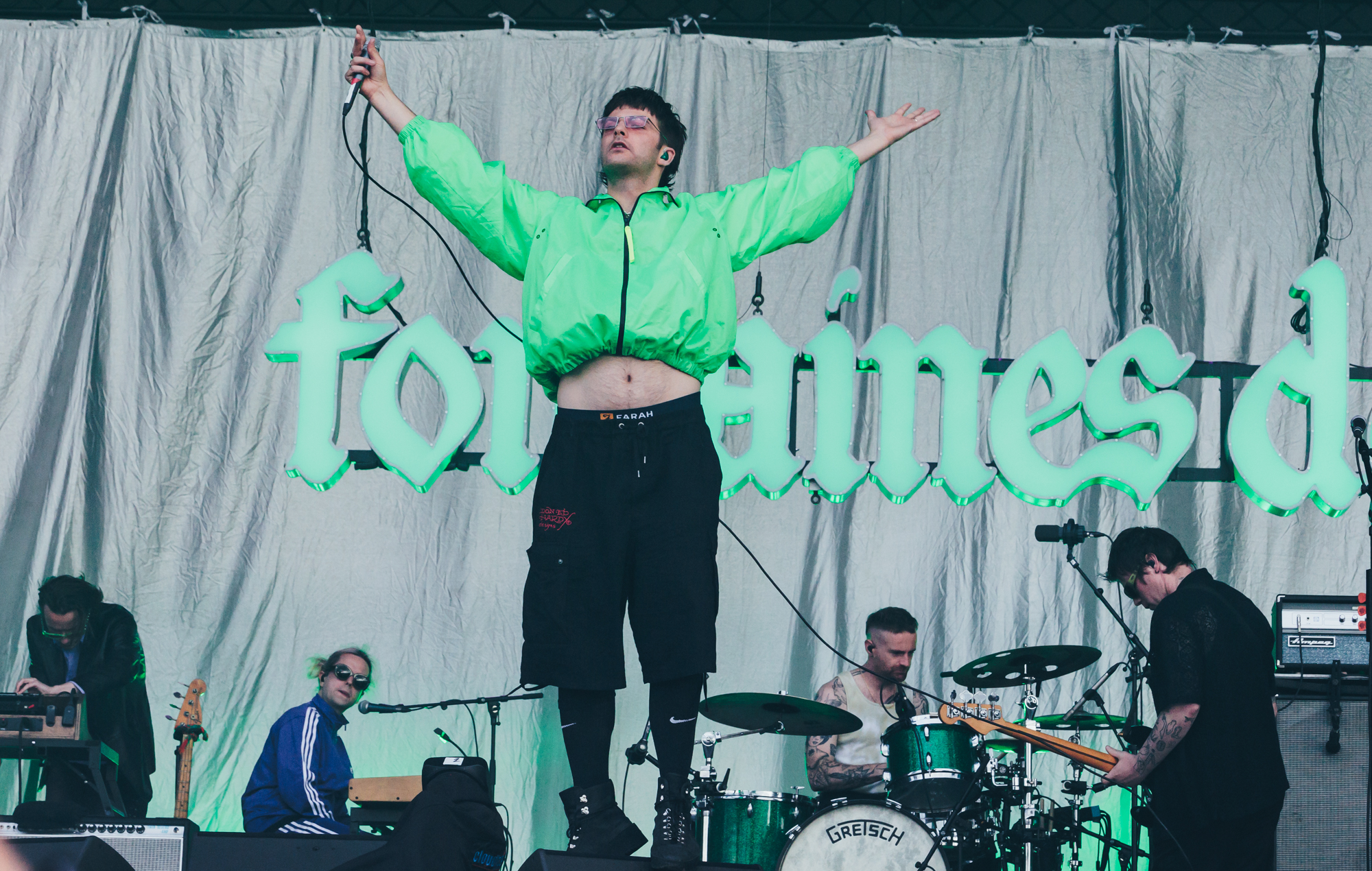 Fontaines D.C. live at Reading 2024, photo by Andy Ford