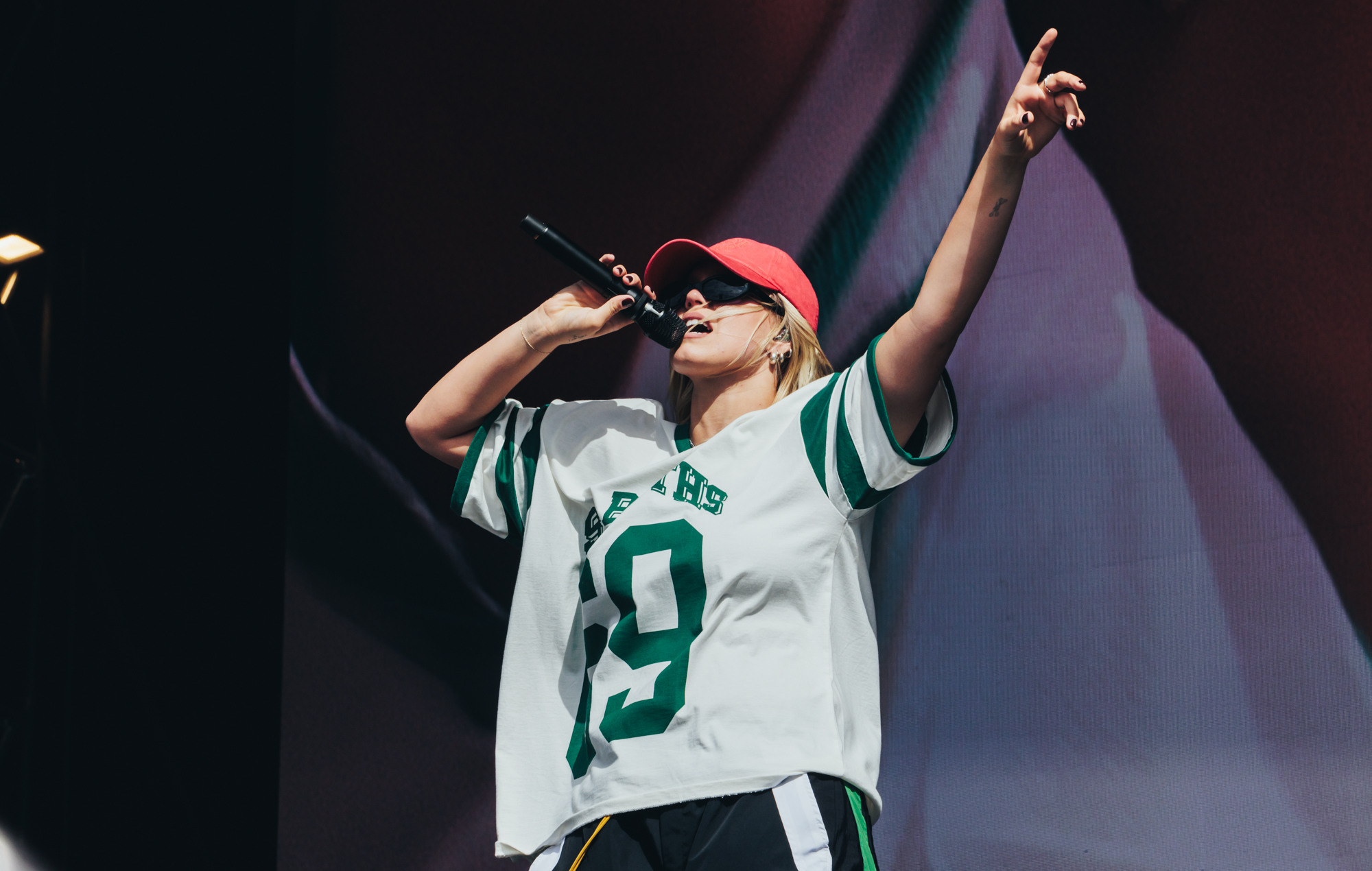 Reneé Rapp live at Reading 2024, photo by Andy Ford