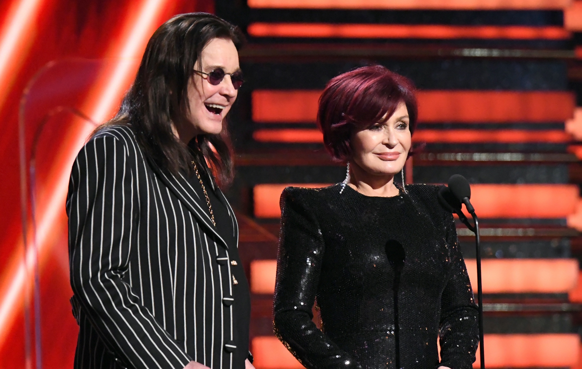 Ozzy and Sharon Osbourne