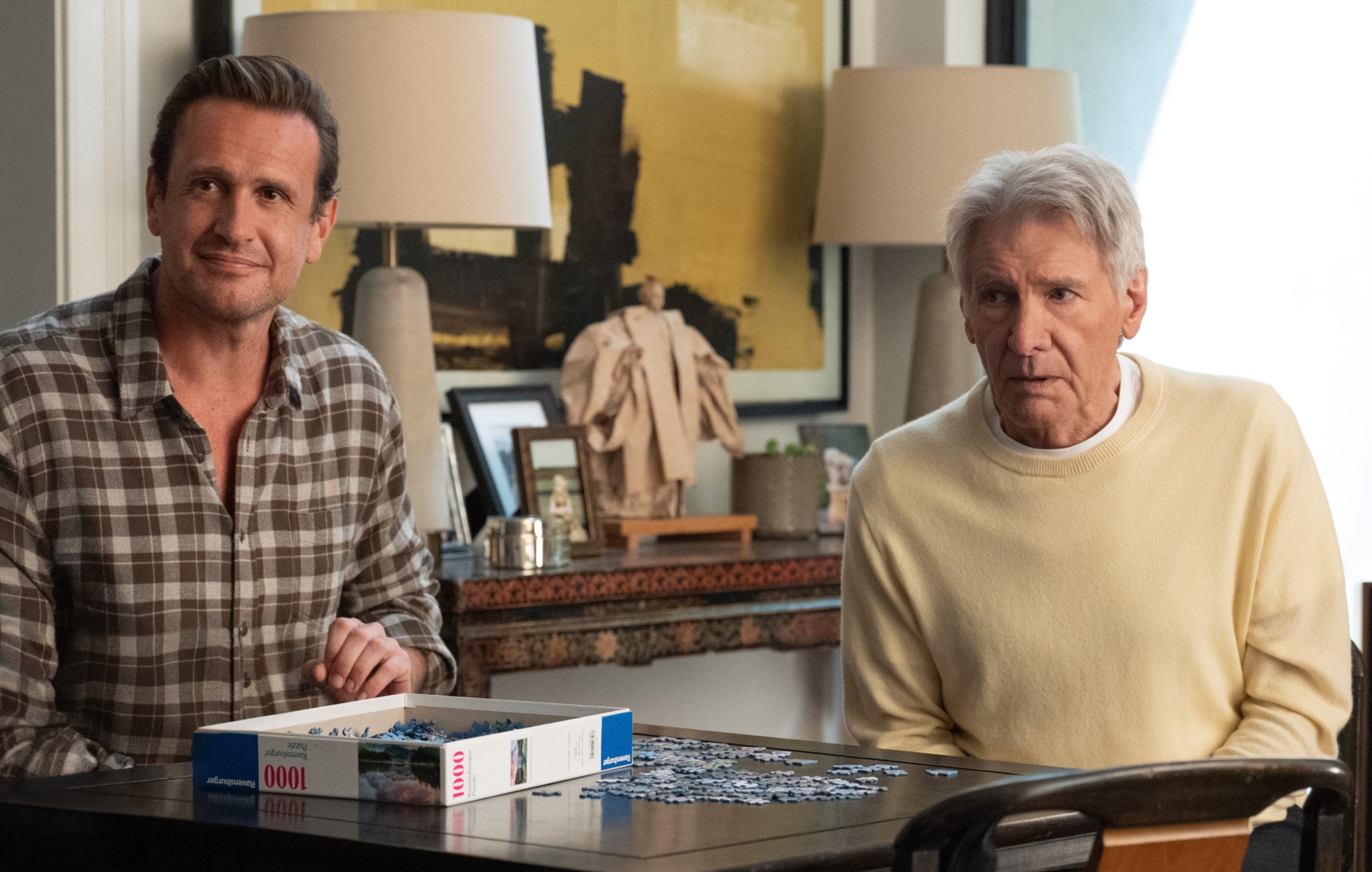 Jason Segel and Harrison Ford and Shrinking season 3