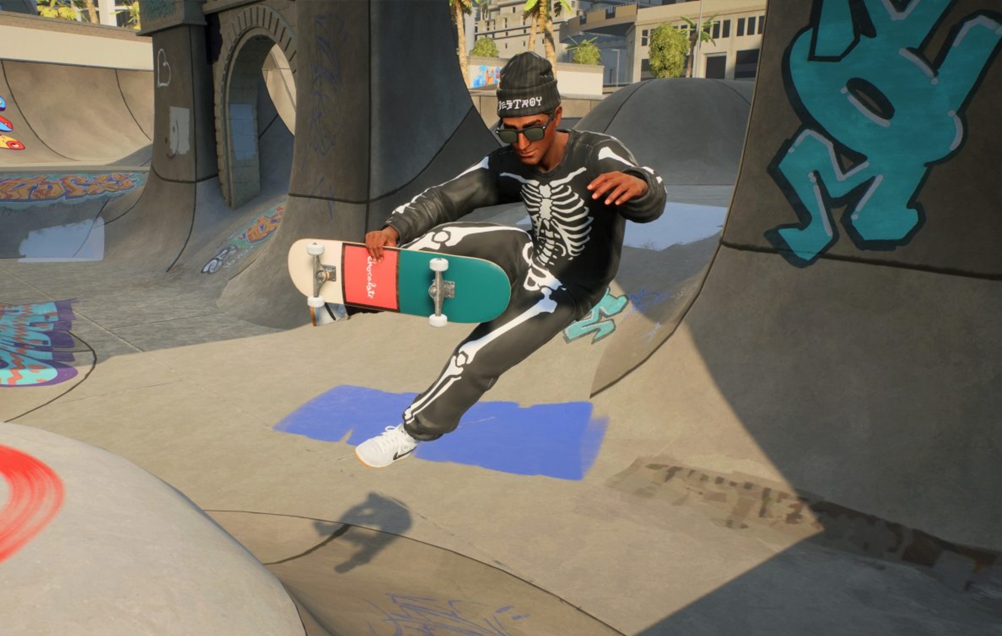 Pre-alpha footage of 'Skate'.