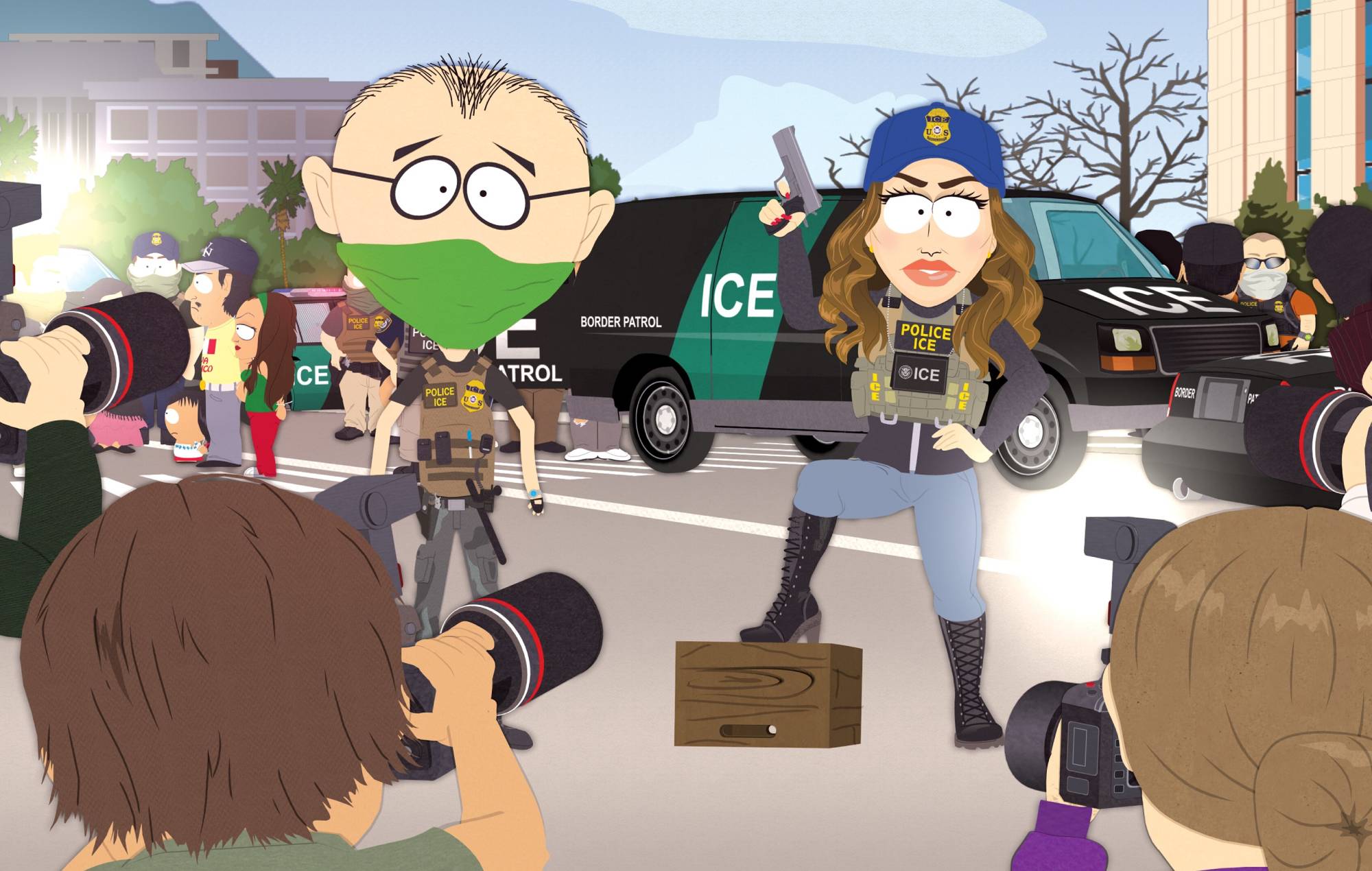 South Park's ICE parody