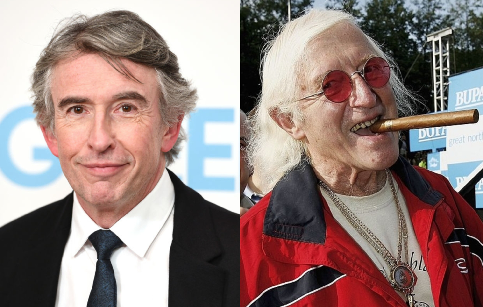 Steve Coogan and Jimmy Savile