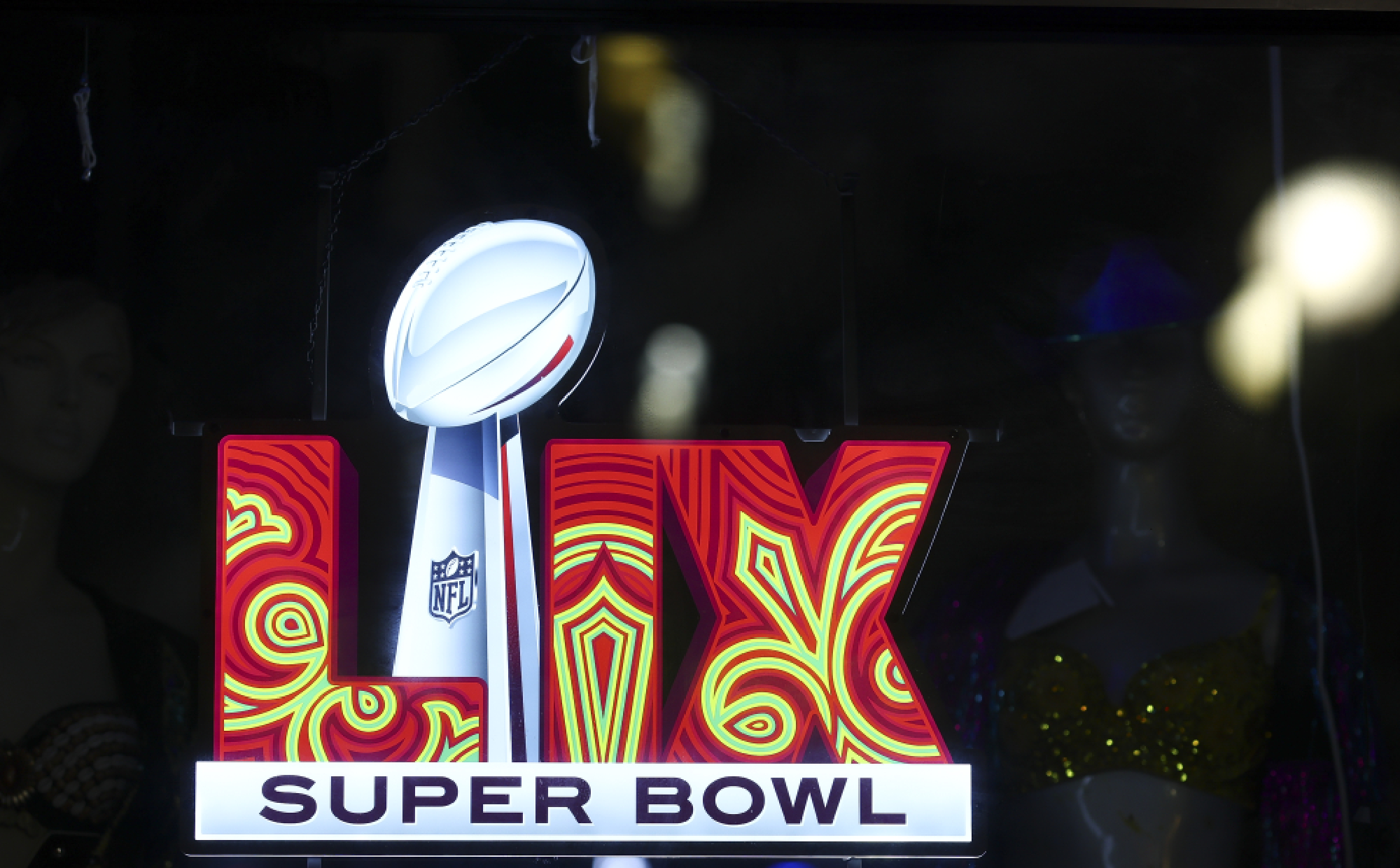 Superbowl logo. Credit - Aaron M. Sprecher