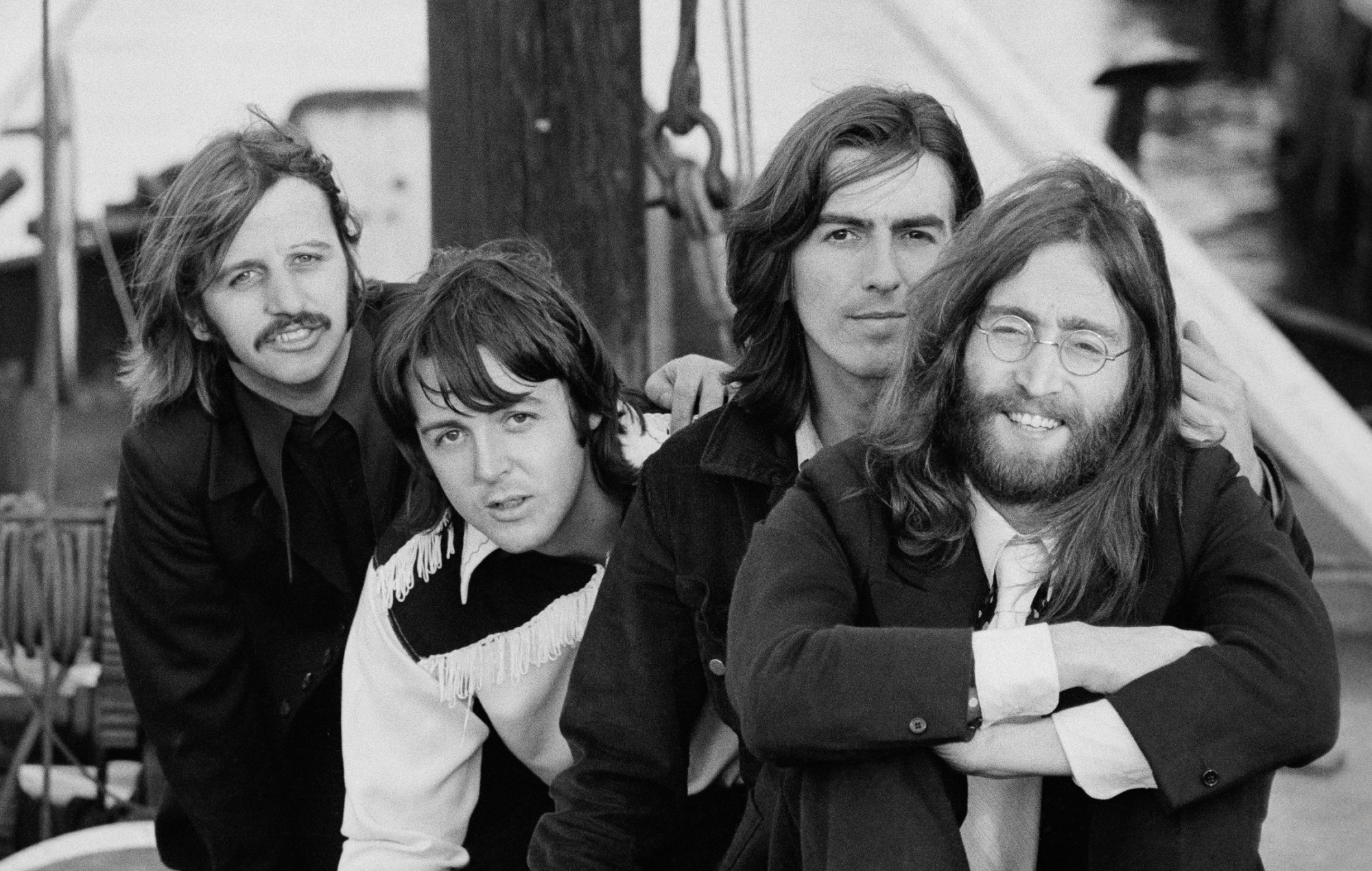 Ringo Starr, Paul McCartney, George Harrison and John Lennon of The Beatles