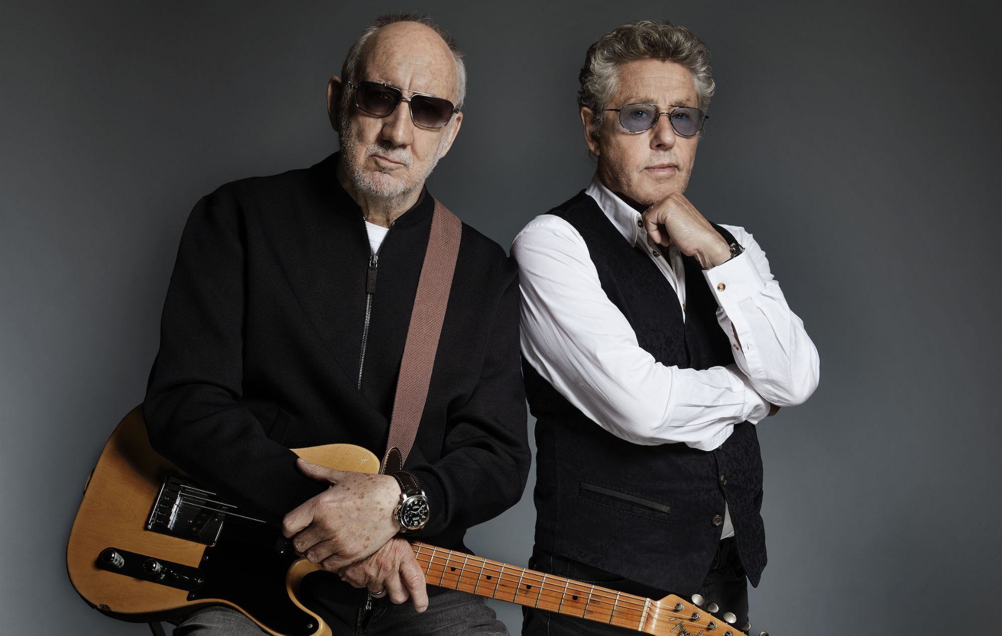 Pete Townshend and Roger Daltrey of The Who
