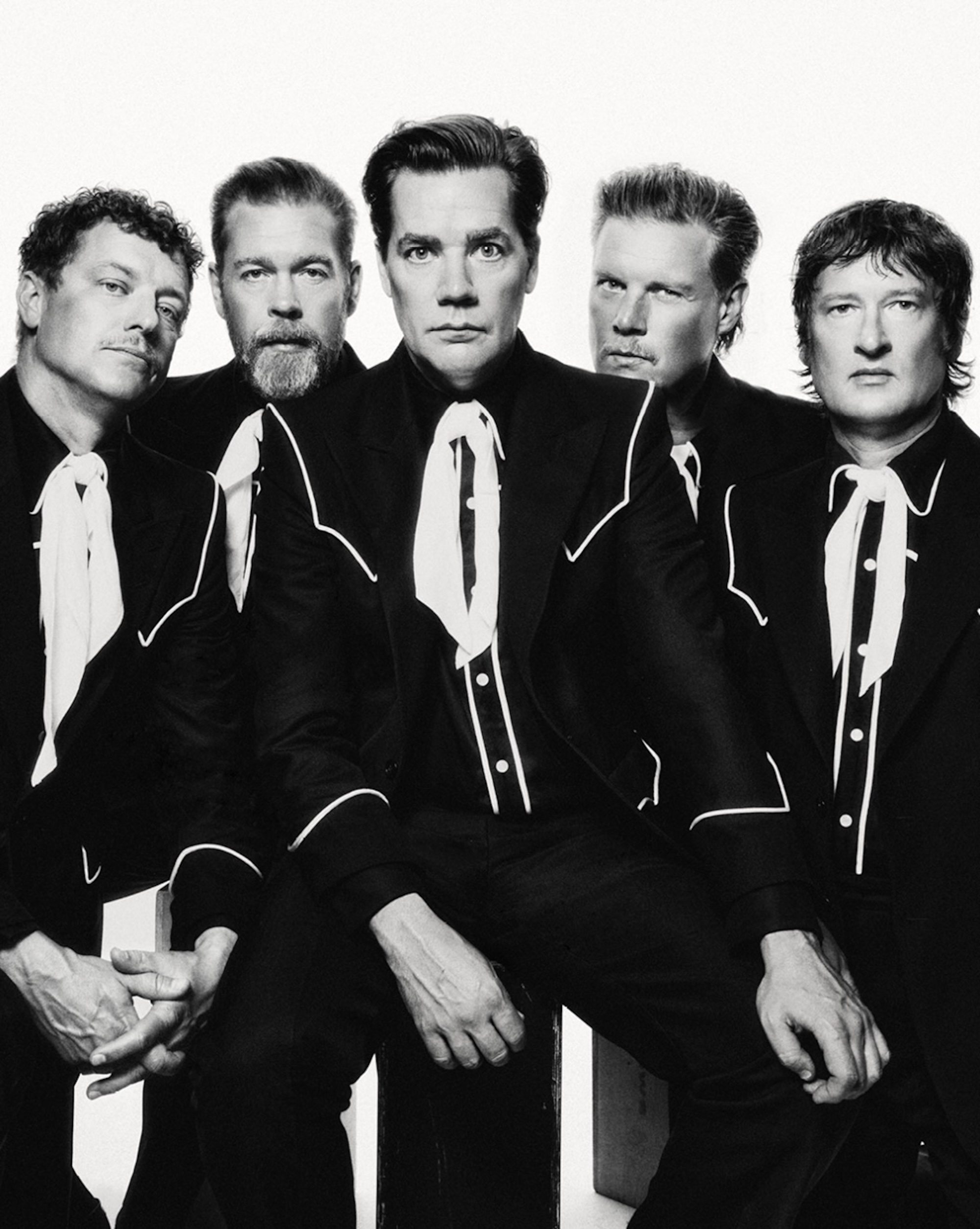 The Hives in Tiger Of Sweden suits