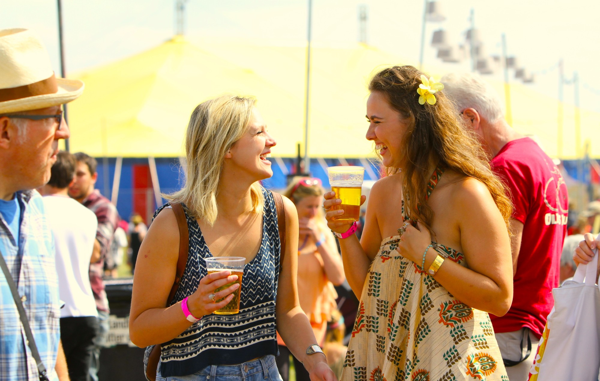 Punters at Found Festival's previous Towersey event