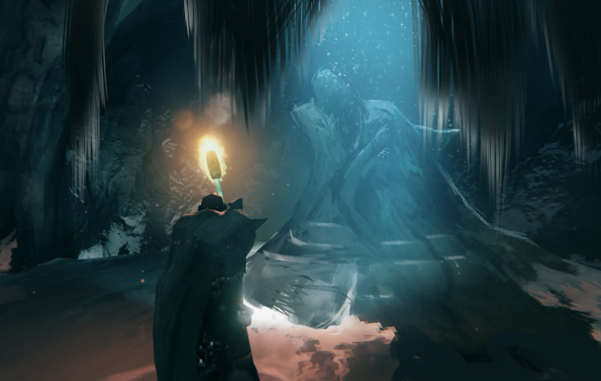 Valheim Mountains concept art