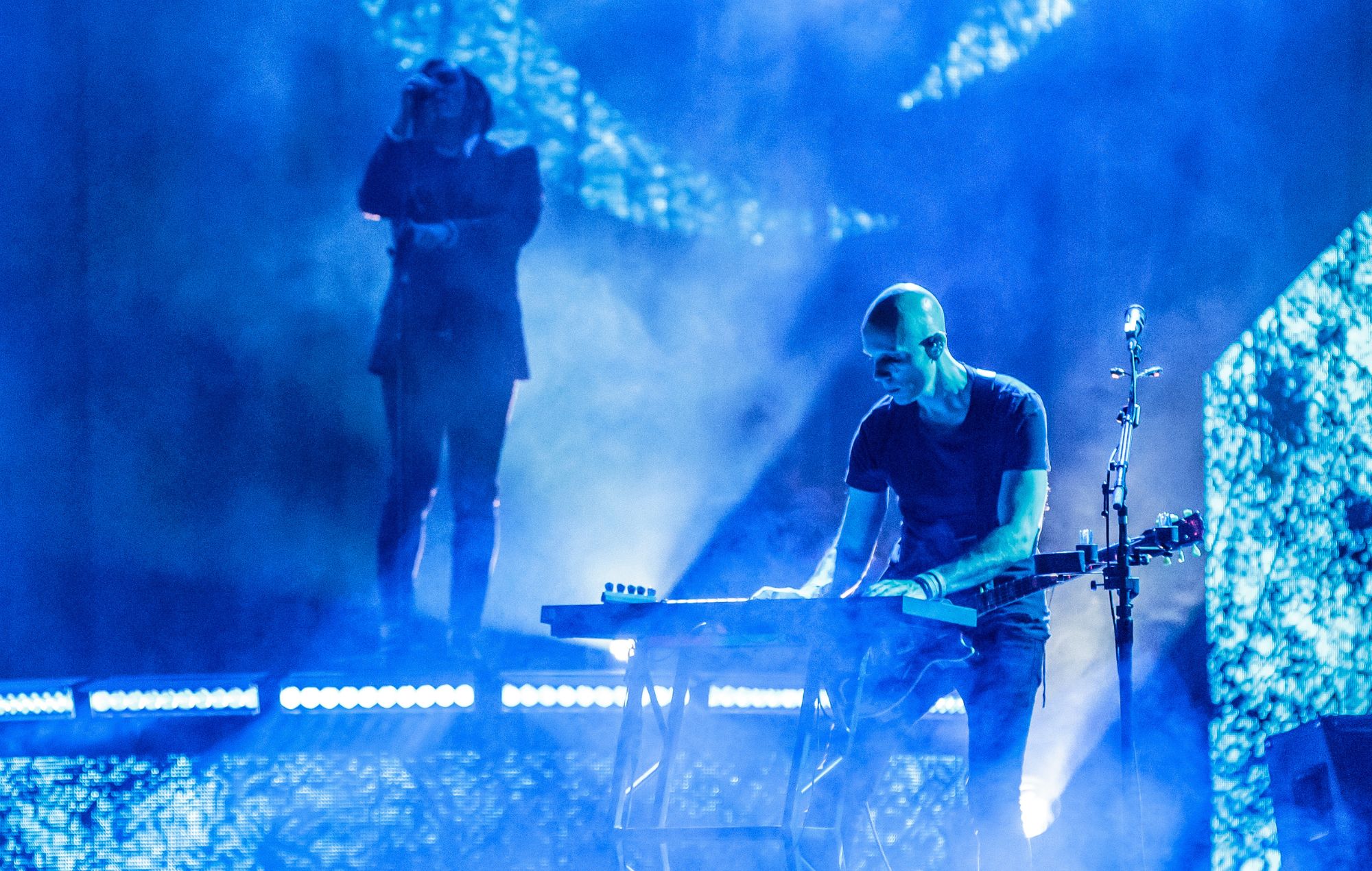 Maynard James Keenan and Billy Howerdel of A Perfect Circle