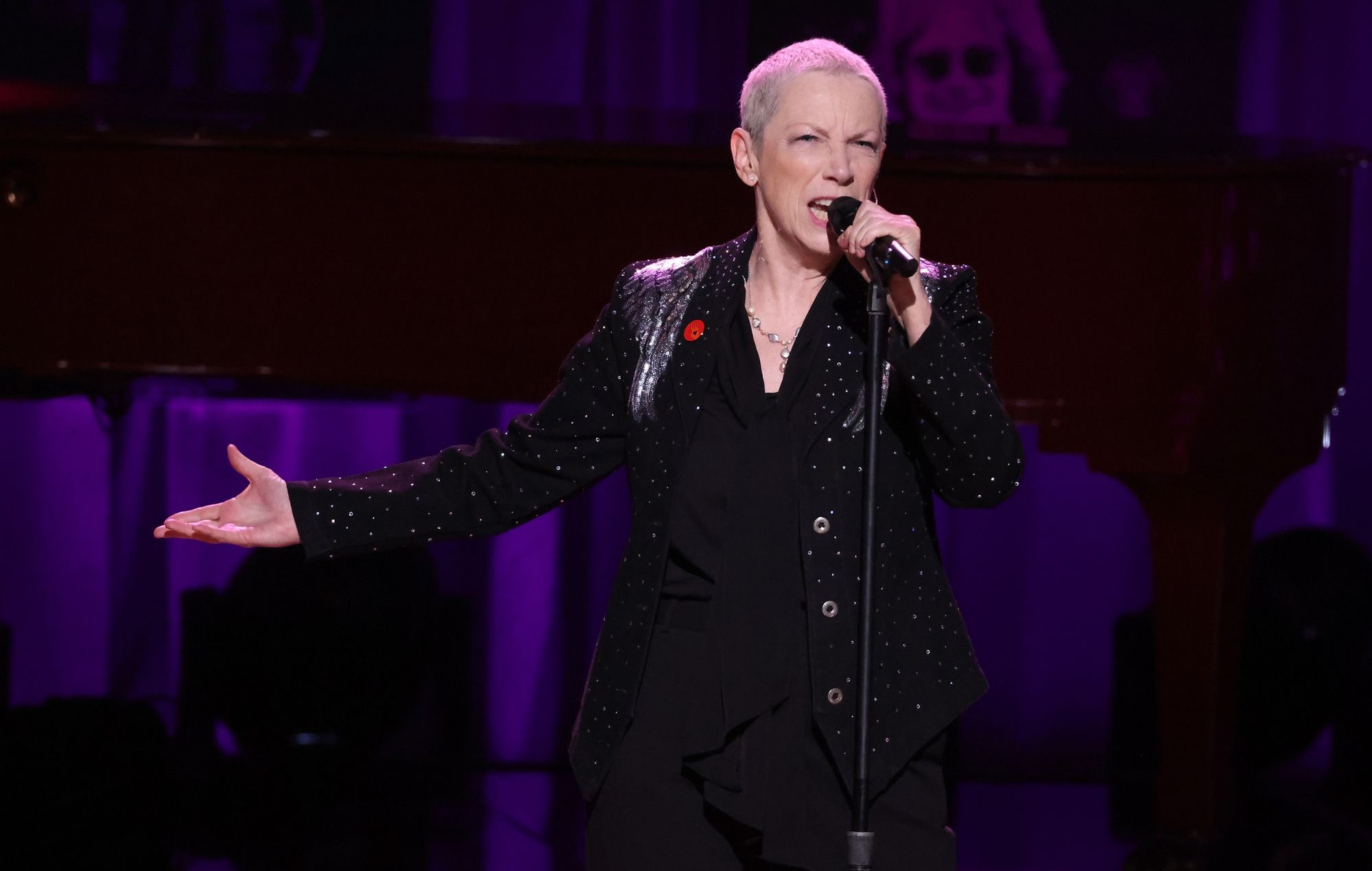 Annie Lennox performs live