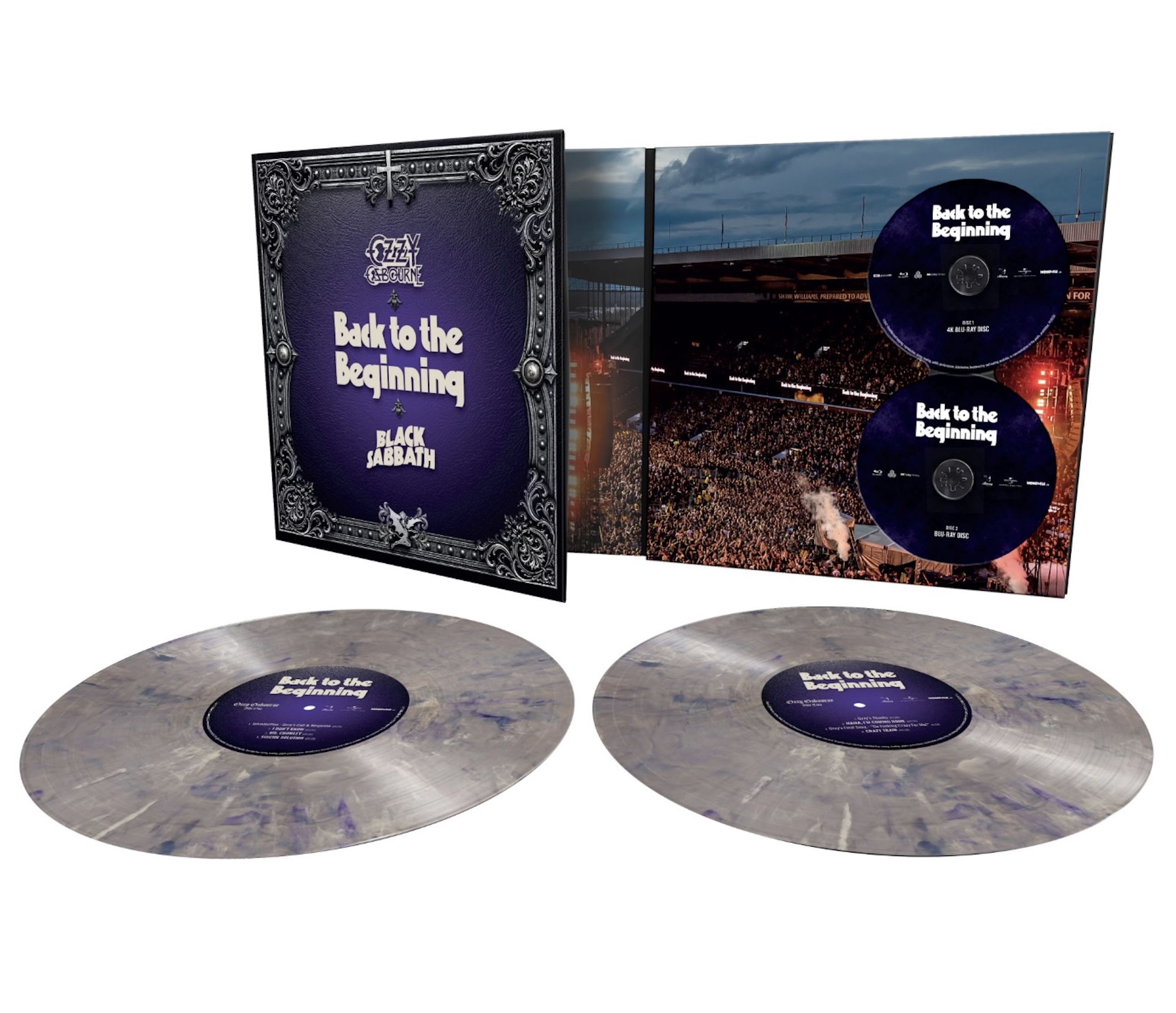 ‘Ozzy & Black Sabbath: Back To The Beginning’ Vinyl. CREDIT: Press