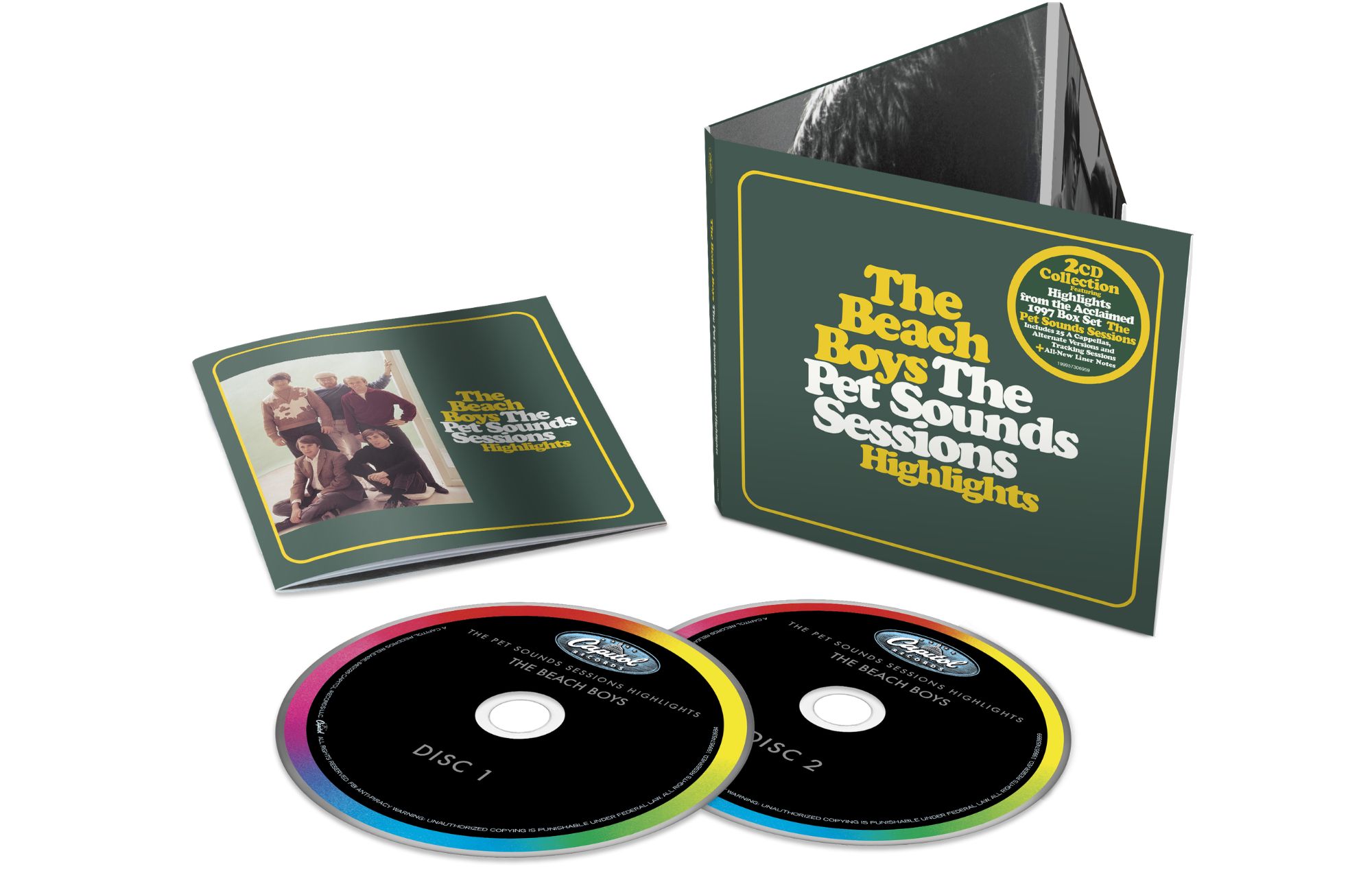 The Beach Boys’ 'Pet Sounds' 60th anniversary CD. CREDIT: Press