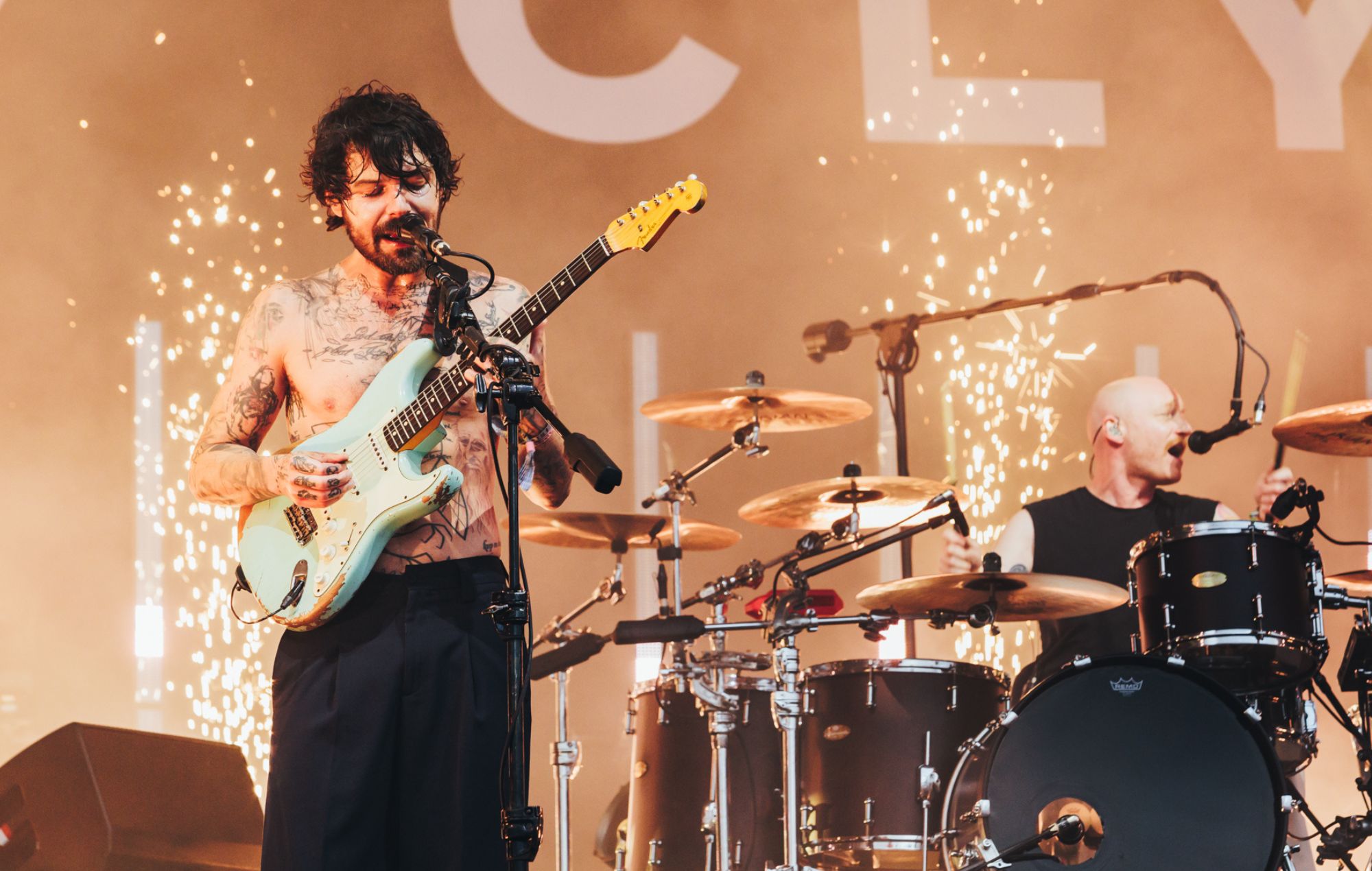 Biffy Clyro at Glastonbury.