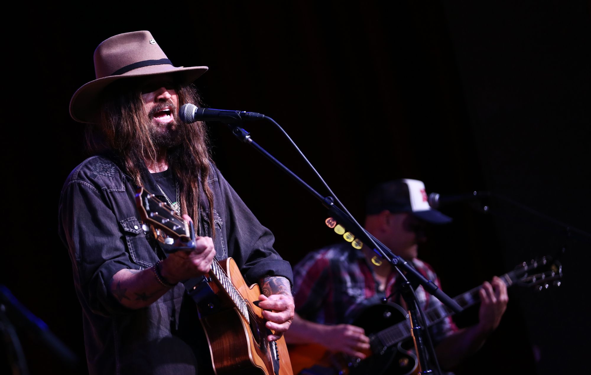 Billy Ray Cyrus performs live