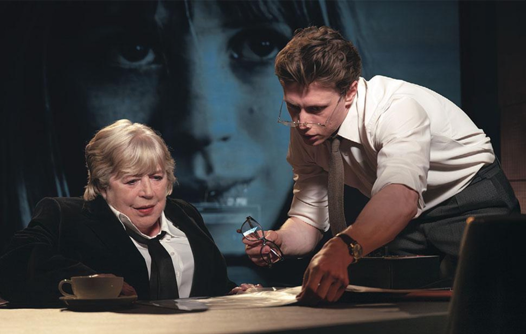 Marianne Faithfull and George MacKay in 'Broken English'.