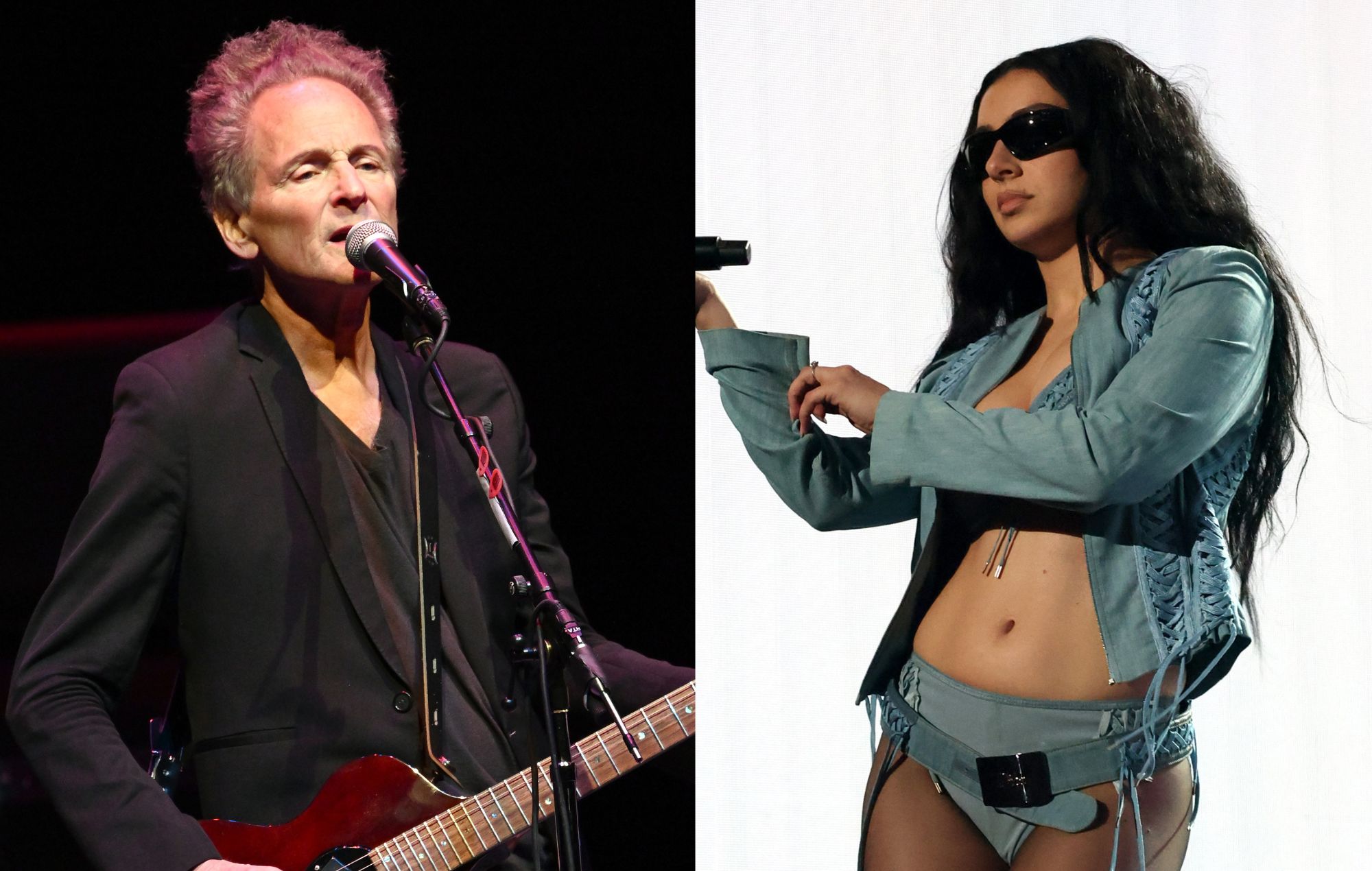 Lindsey Buckingham and Charli XCX