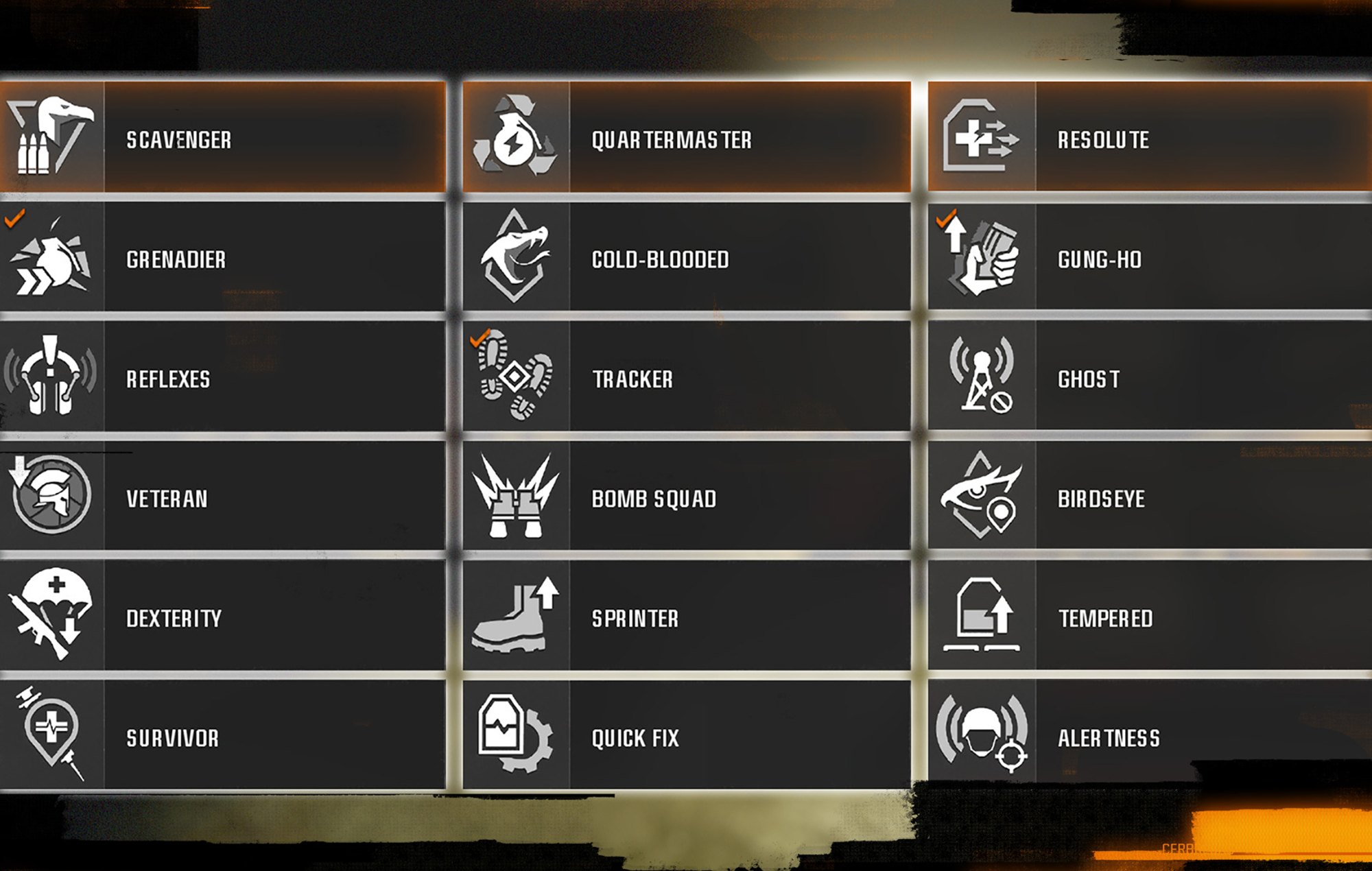 Call of Duty: Black Ops 6 Warzone Integration: The Warzone Pick-3 Perks can be seen