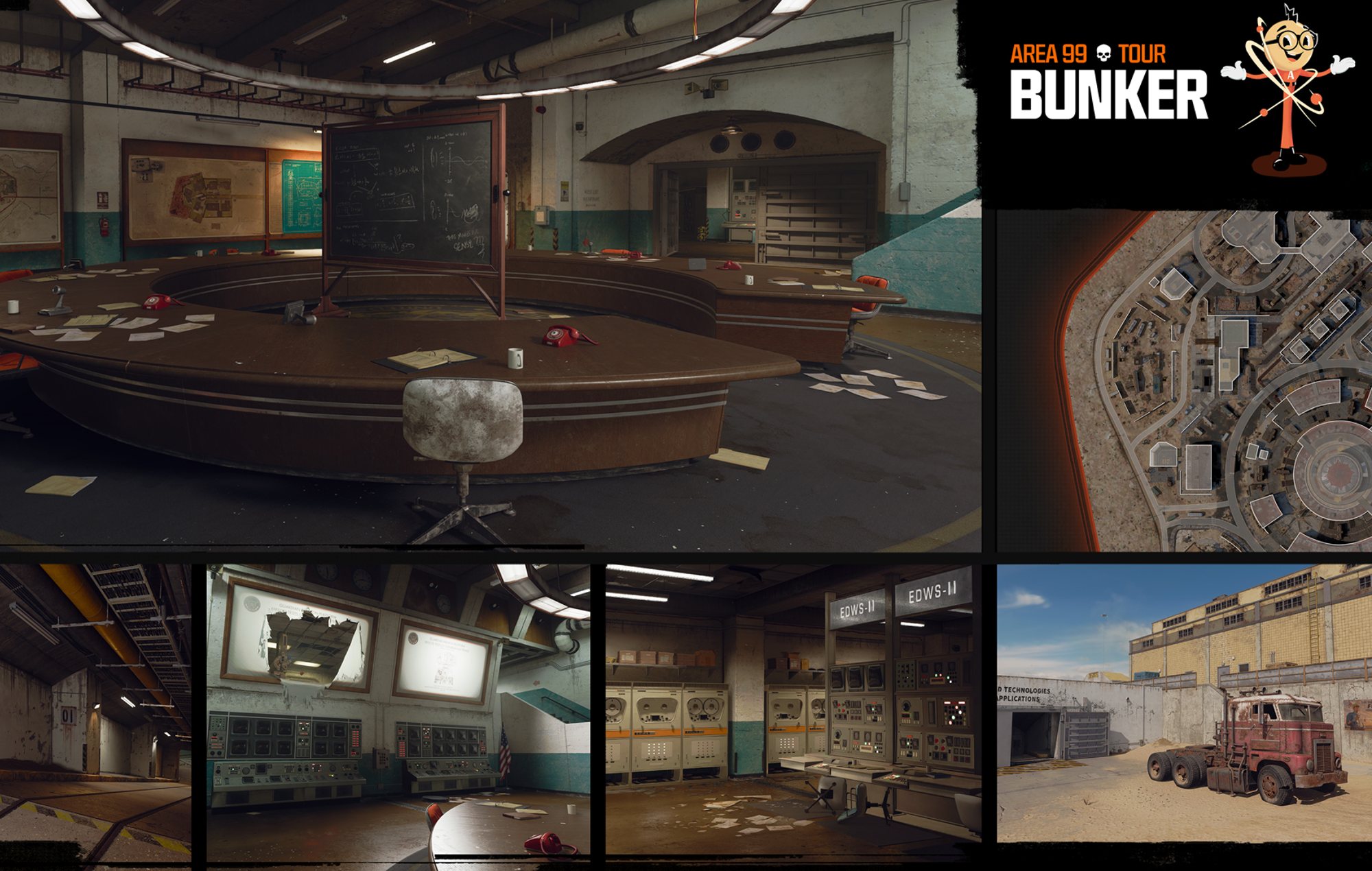 Call of Duty: Black Ops 6 Warzone Integration: The Bunker of Area 99 can be seen