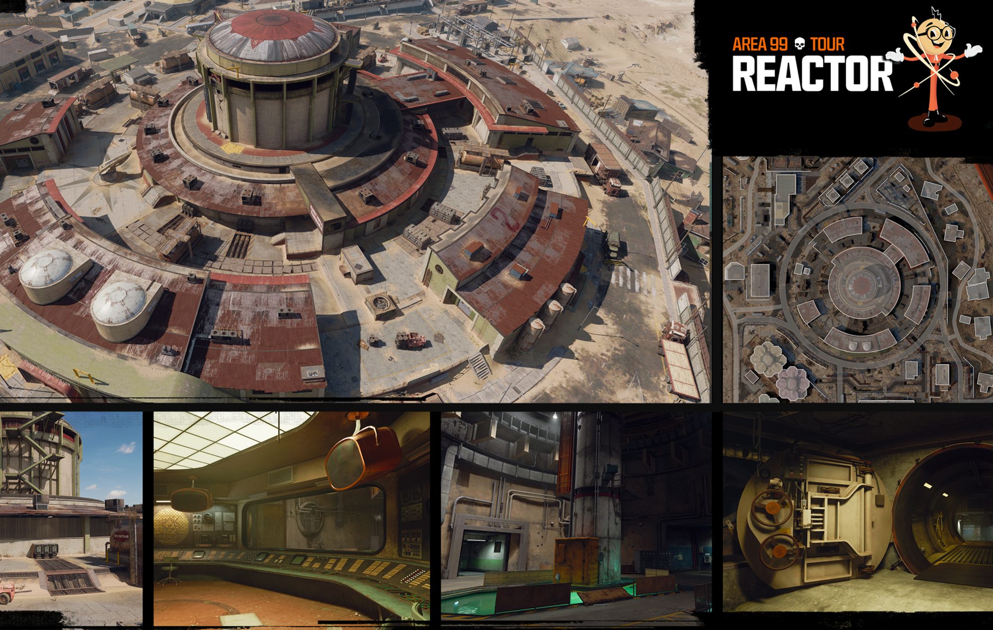 Call of Duty: Black Ops 6 Warzone Integration: The Reactor of Area 99 can be seen