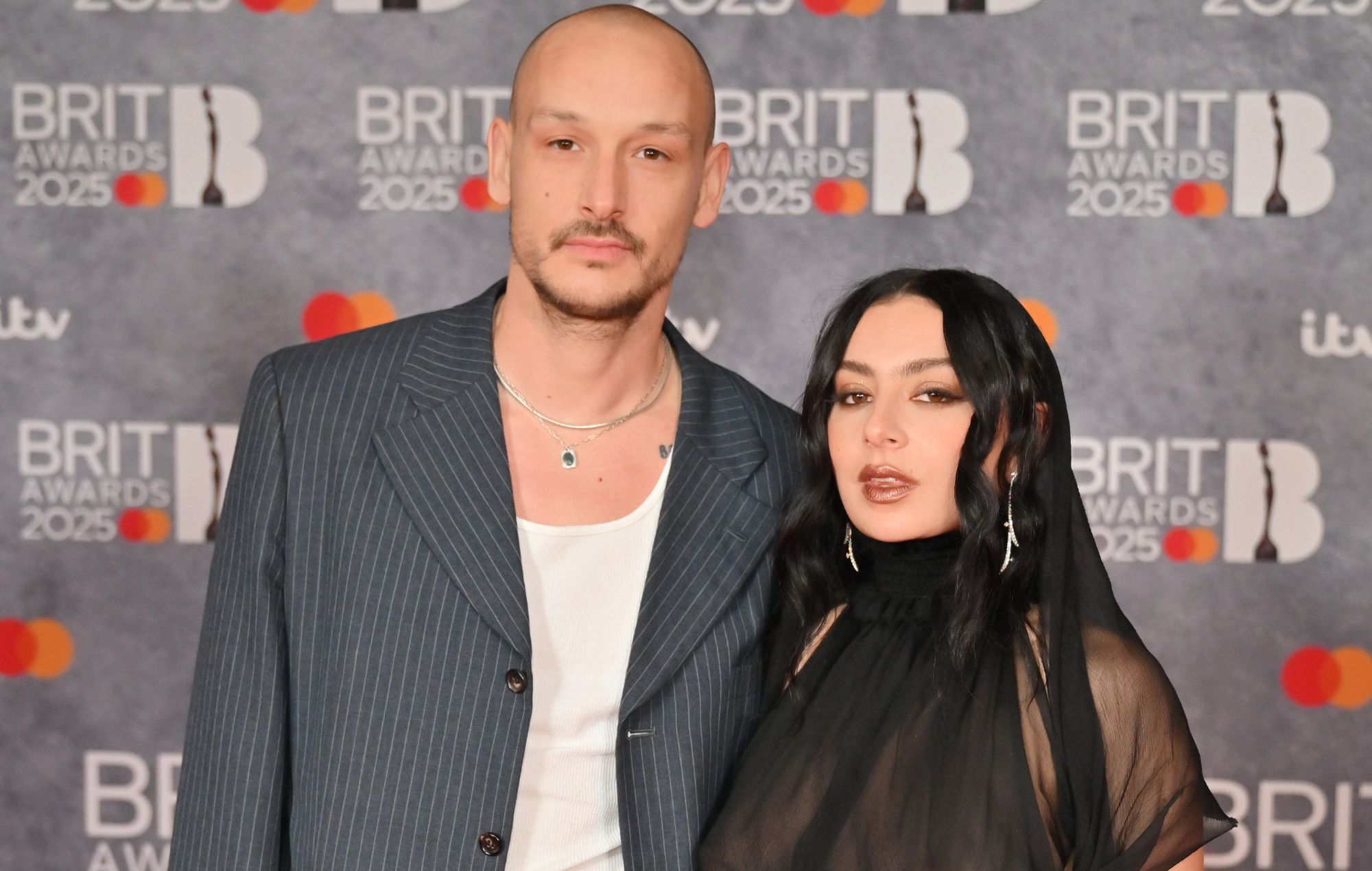 George Daniel and Charli XCX in 2025