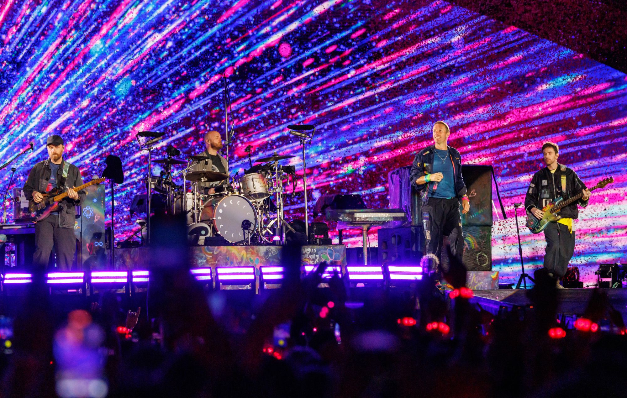 Coldplay perform live