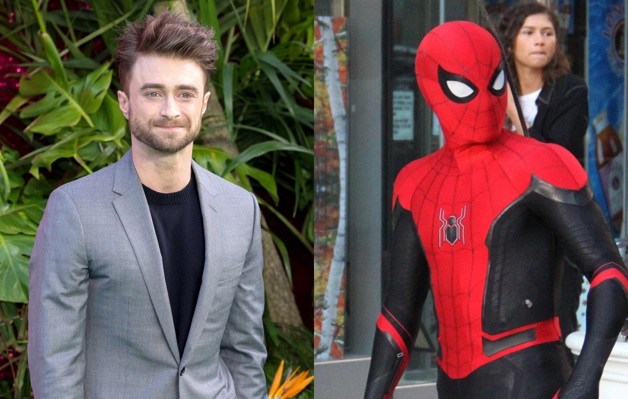 Daniel Radcliffe; Tom Holland as Spider-Man