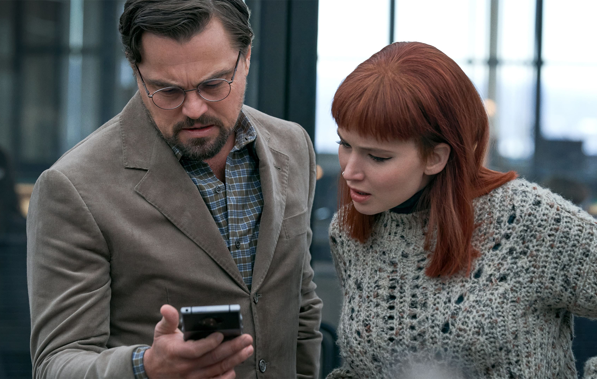 Don't Look Up DiCaprio Jennifer Lawrence