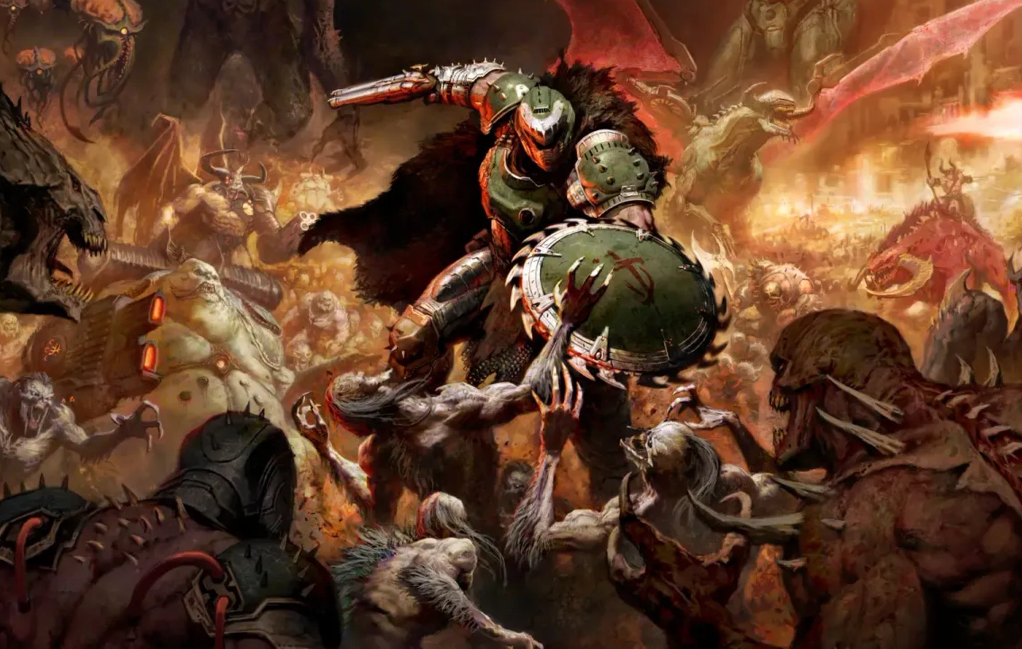 DOOM: The Dark Ages Music Composer: Doom guy can be seen