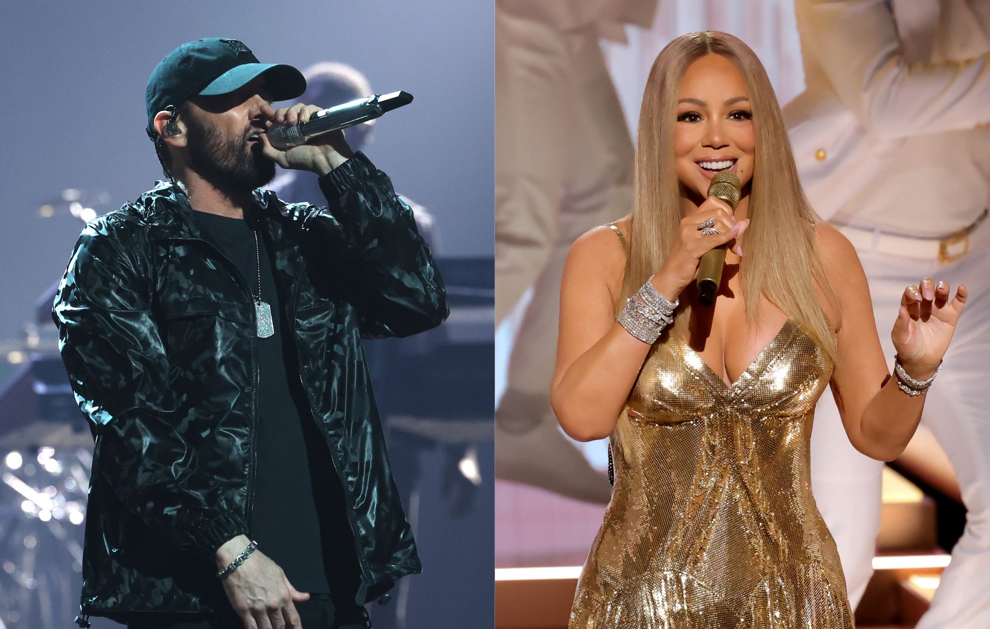 Eminem and Mariah Carey