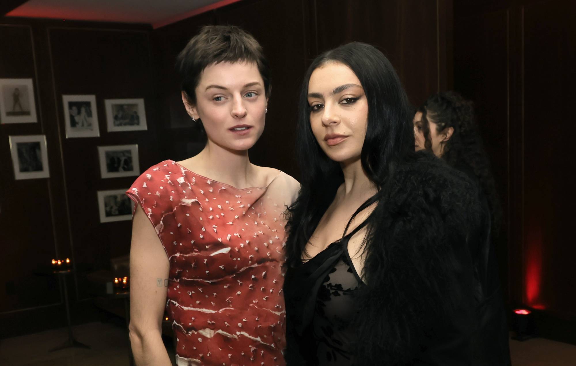 Emma Corrin and Charli XCX