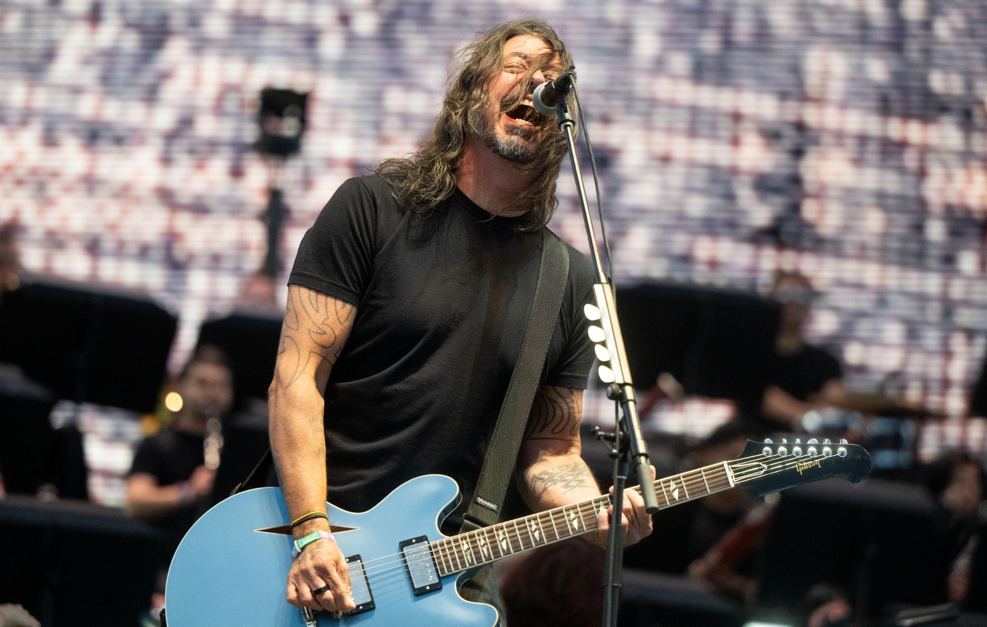 Foo Fighters perform live